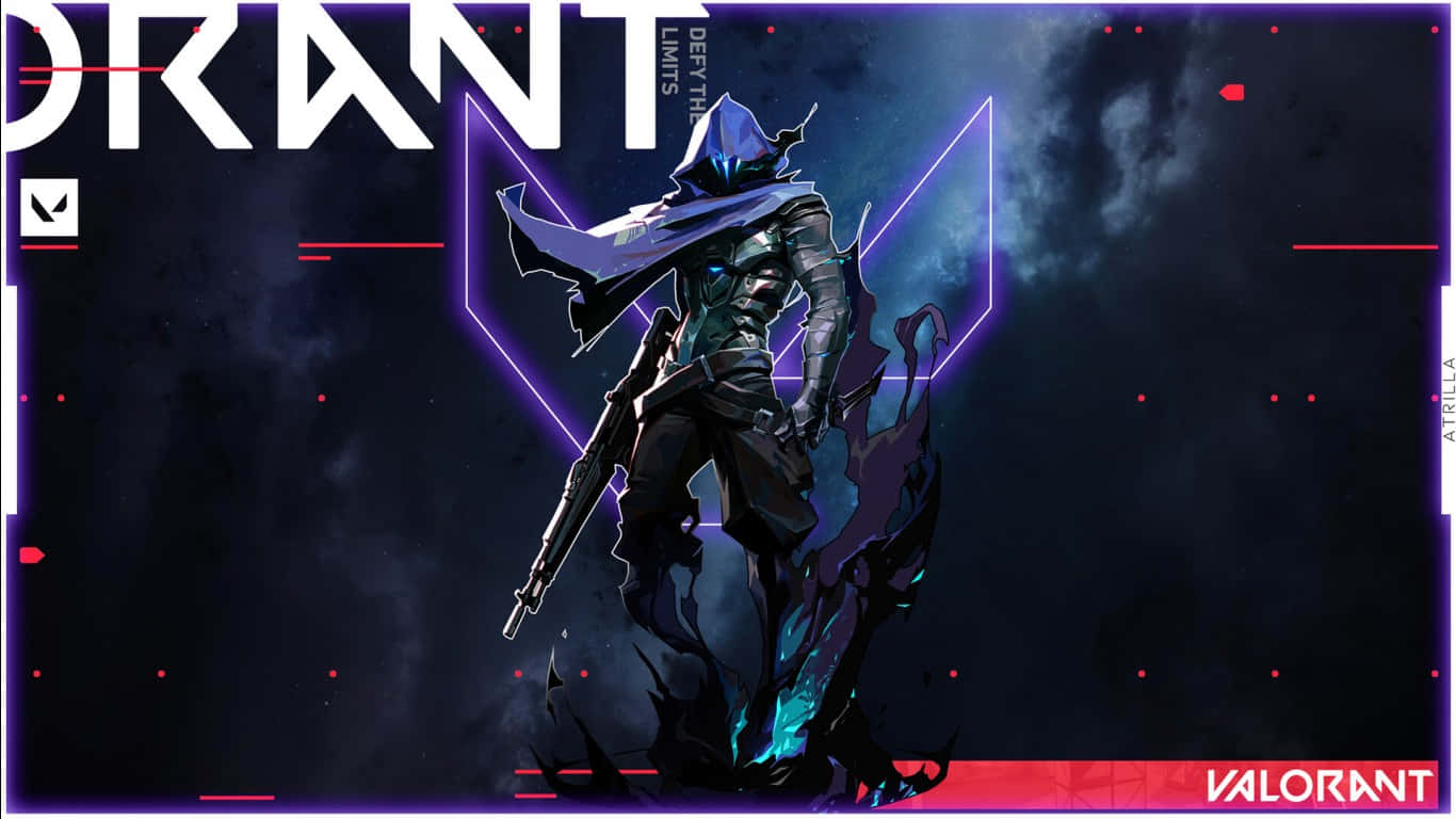 постер за Drant с мъж в костюм Тапет