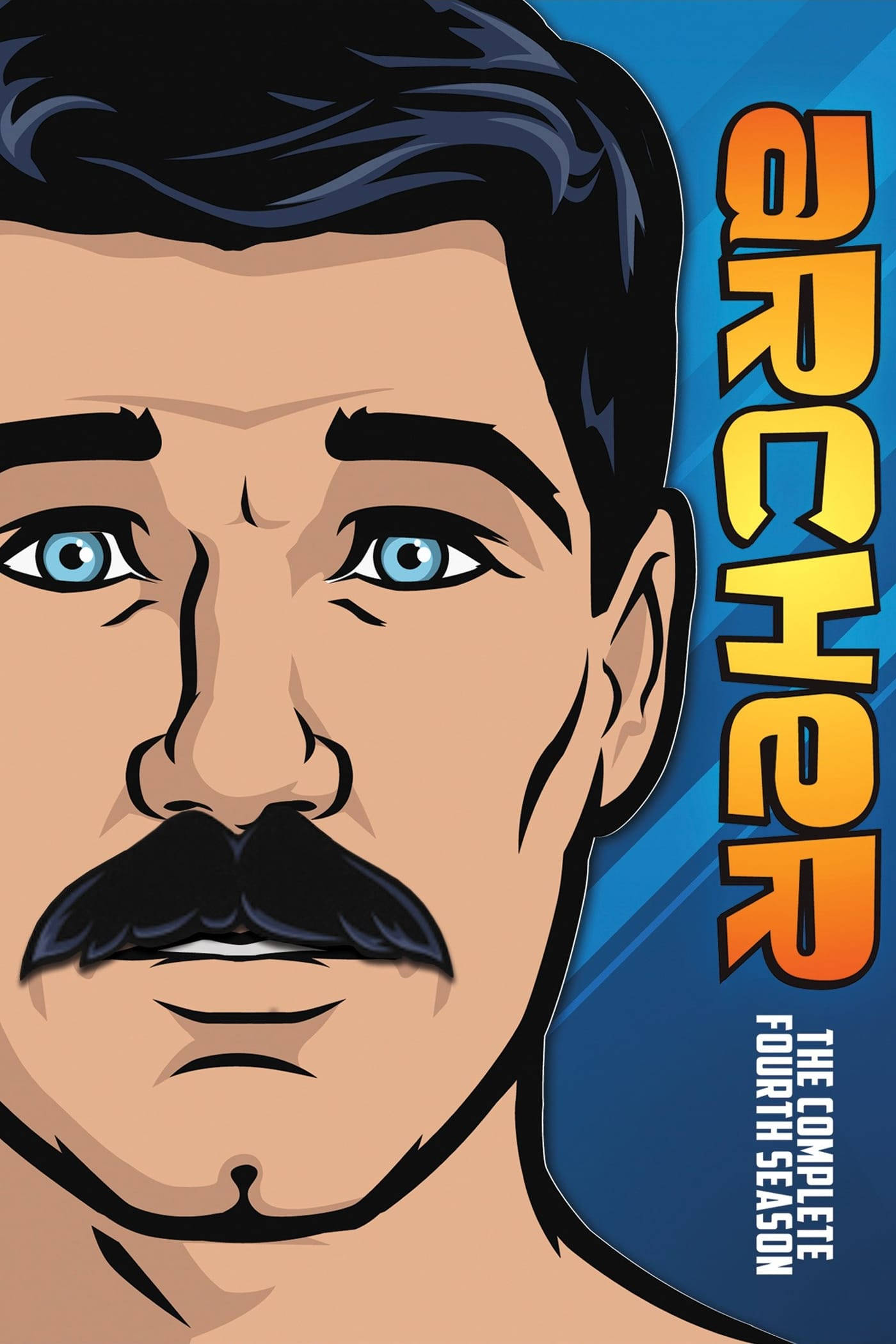 Стерлинг Арчер готов за действие - Постер за DVD на Сезон 4 на Archer Тапет