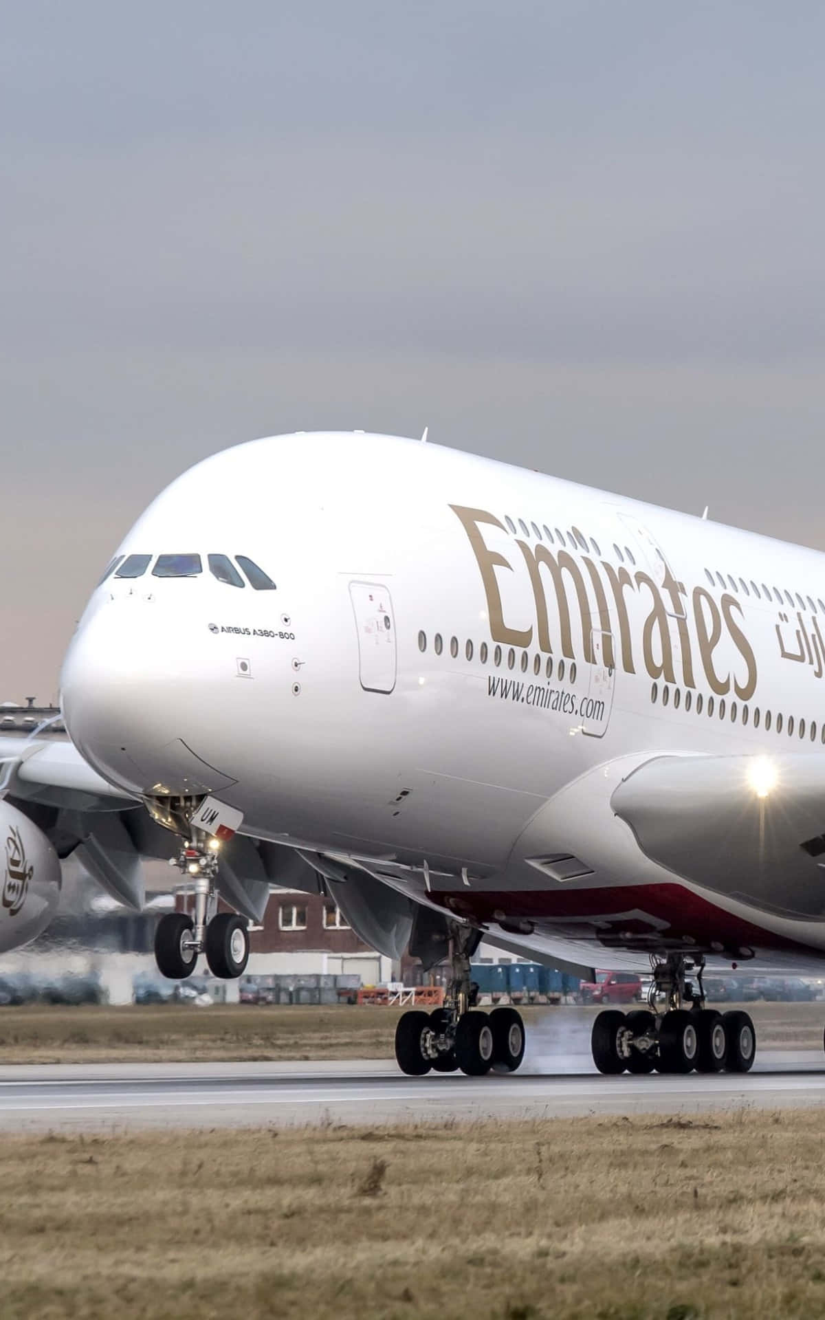 emirates a380 - лондон - лондон - лондон - лондон Тапет