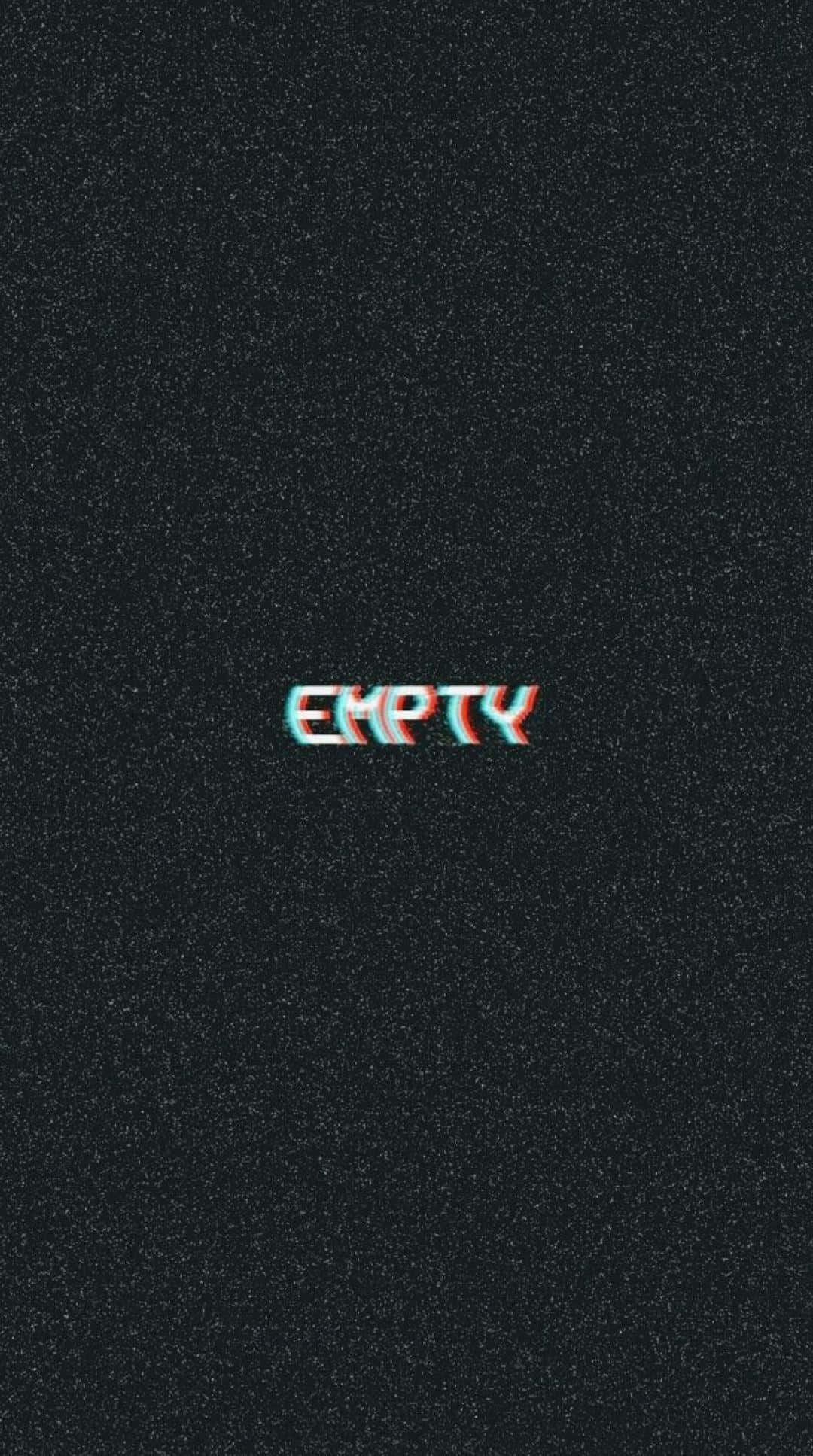 черен фон с надписът epyty Тапет