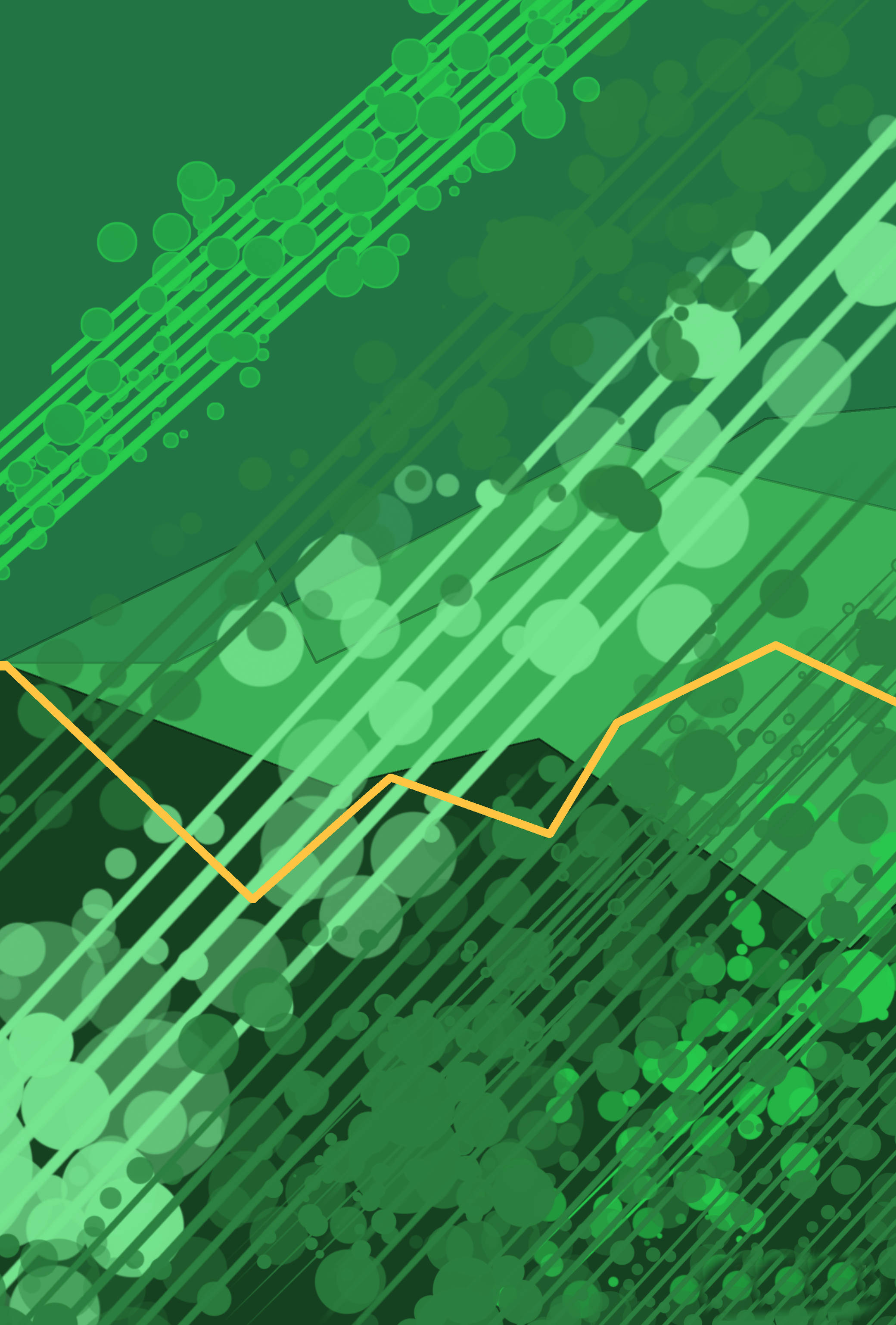Excel жълта линия графика Тапет