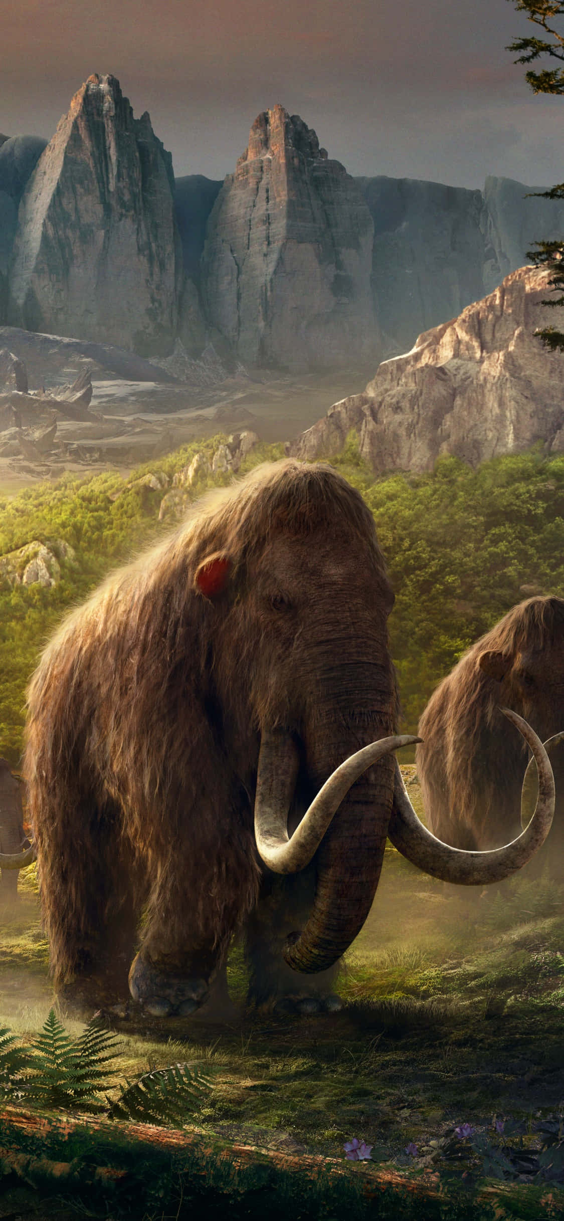 Изпитайте вълнение от Far Cry 4 на iPhone Xs Тапет