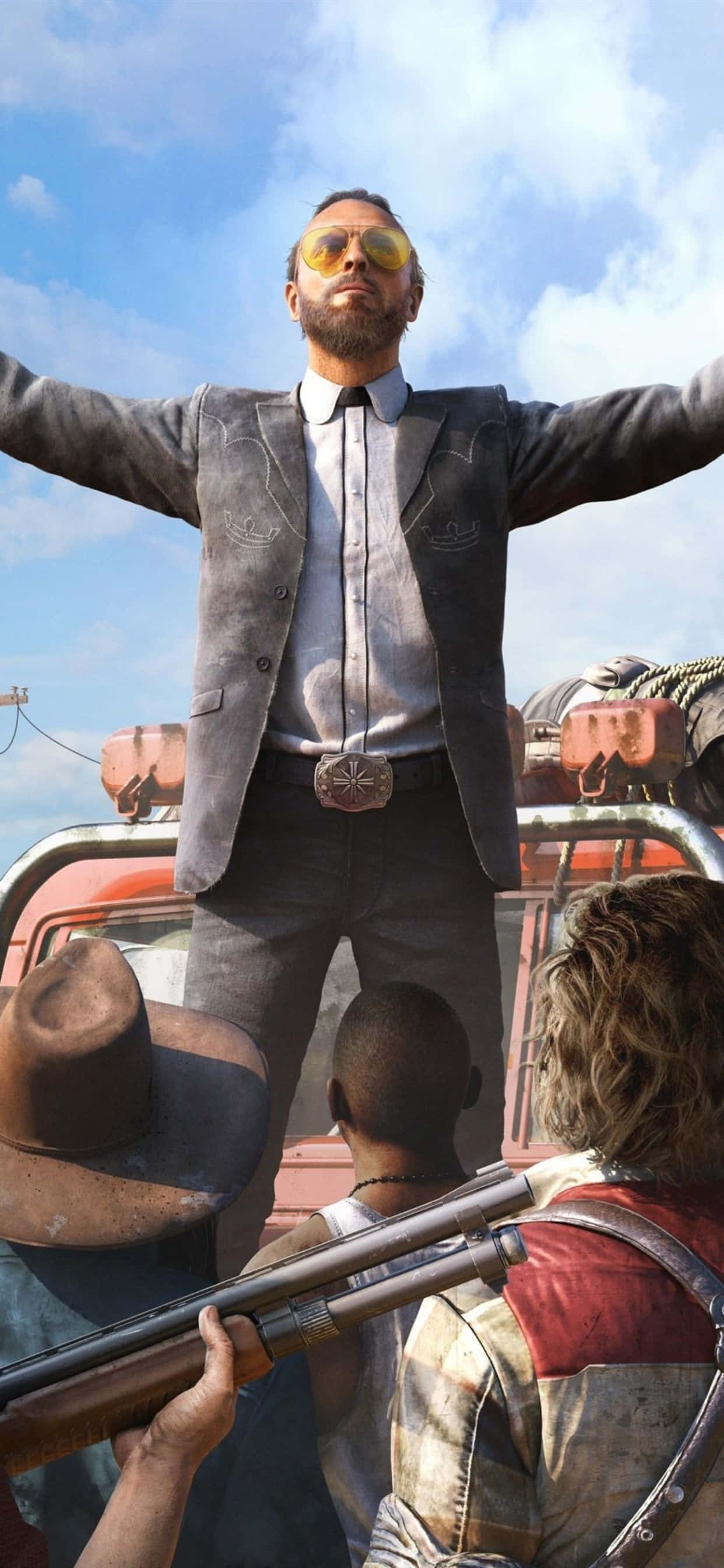 Far Cry 5 на iPhone Xs Max Тапет