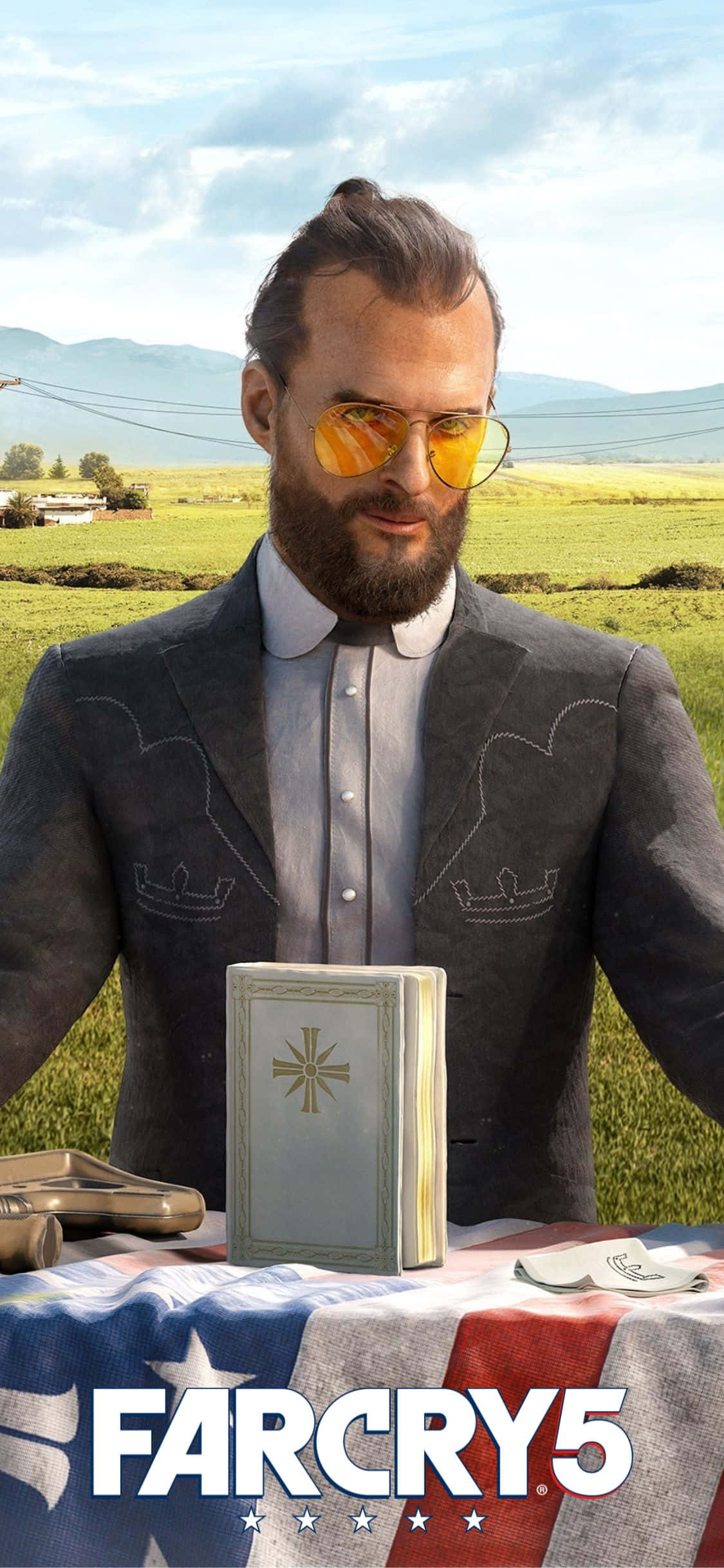 Изживи Far Cry 5 от удобство на твой iPhone Xs Тапет