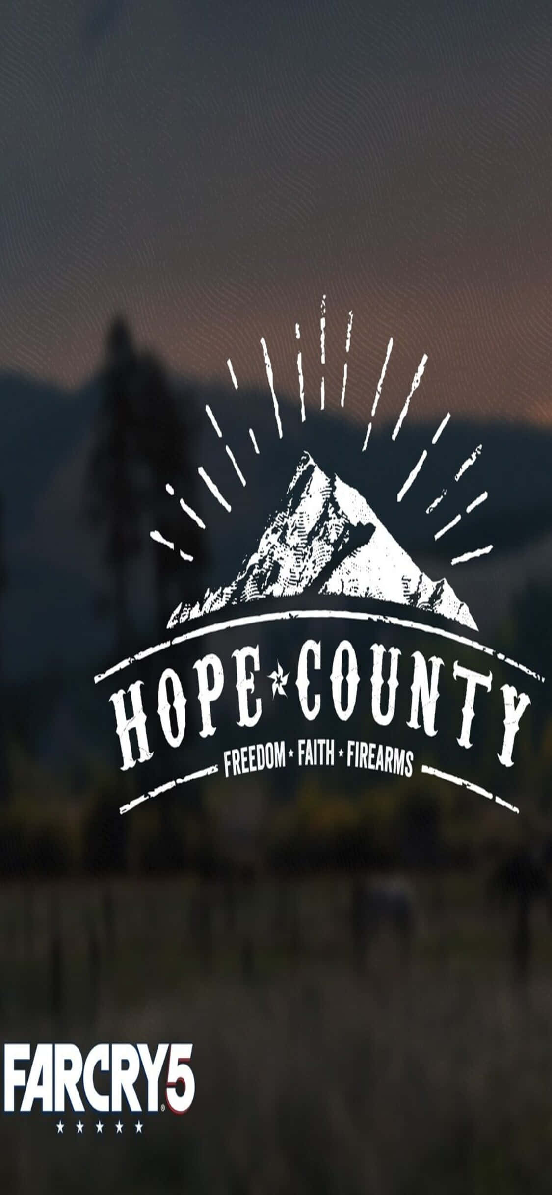 Загубете се в графически интензивен Far Cry 5 на ваши луксозен iPhone Xs Тапет