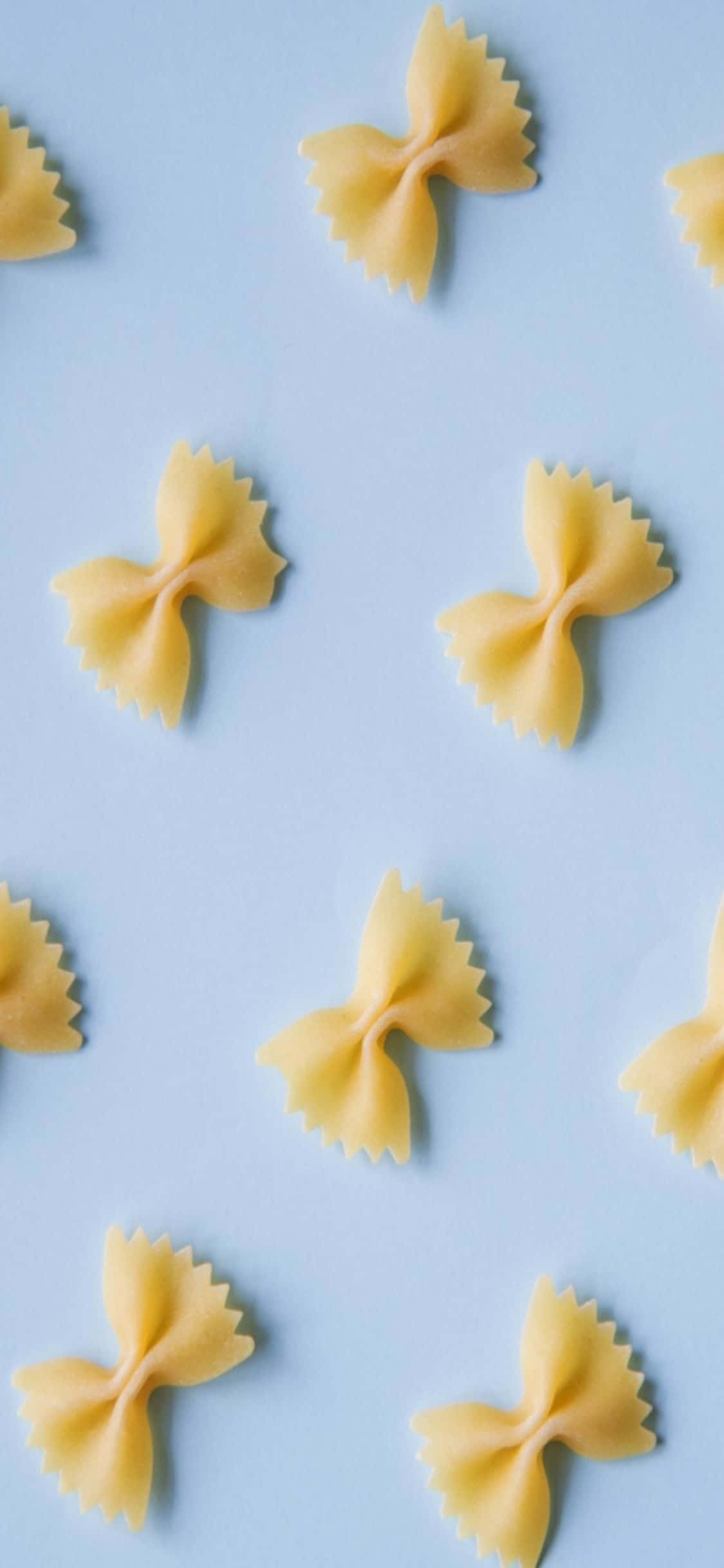 Farfalle iPhone X паста фон Тапет