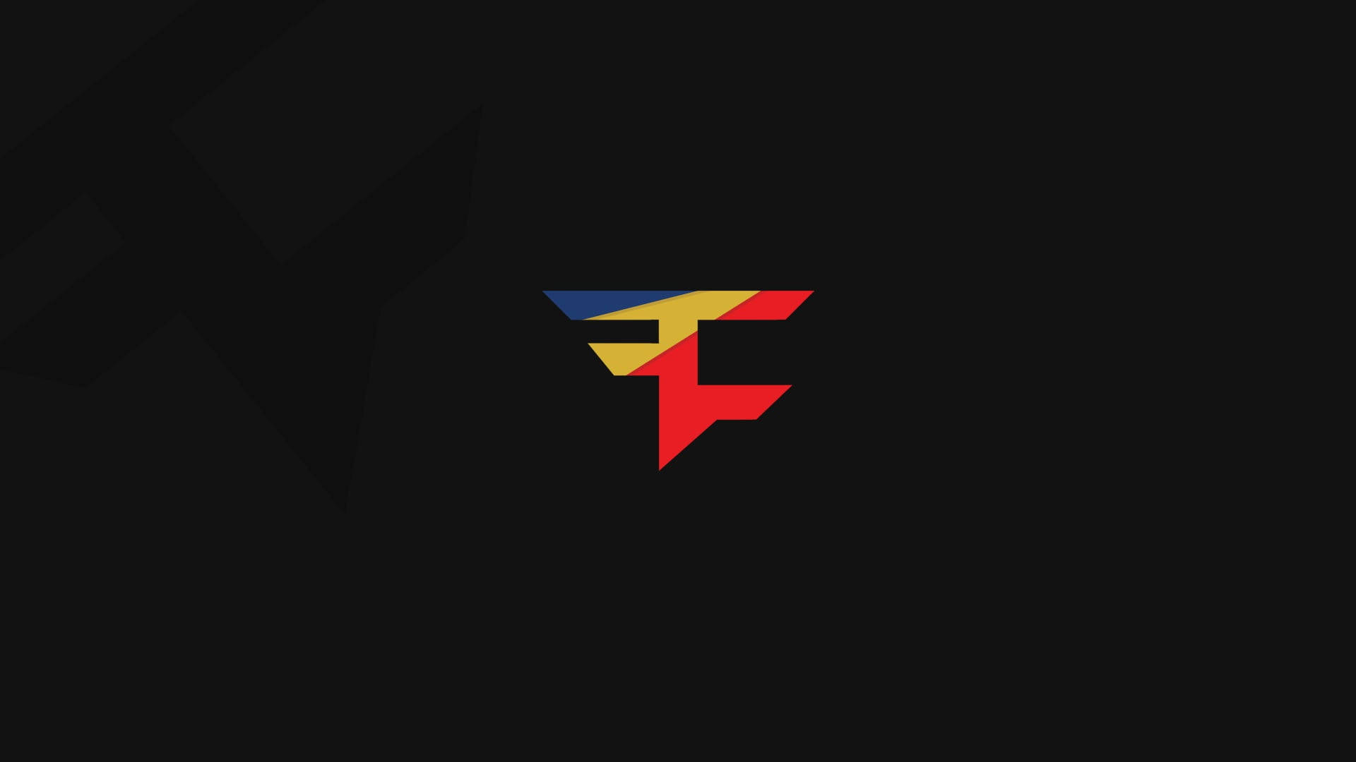 Най-доброе страхотно цветно лого FaZe Тапет