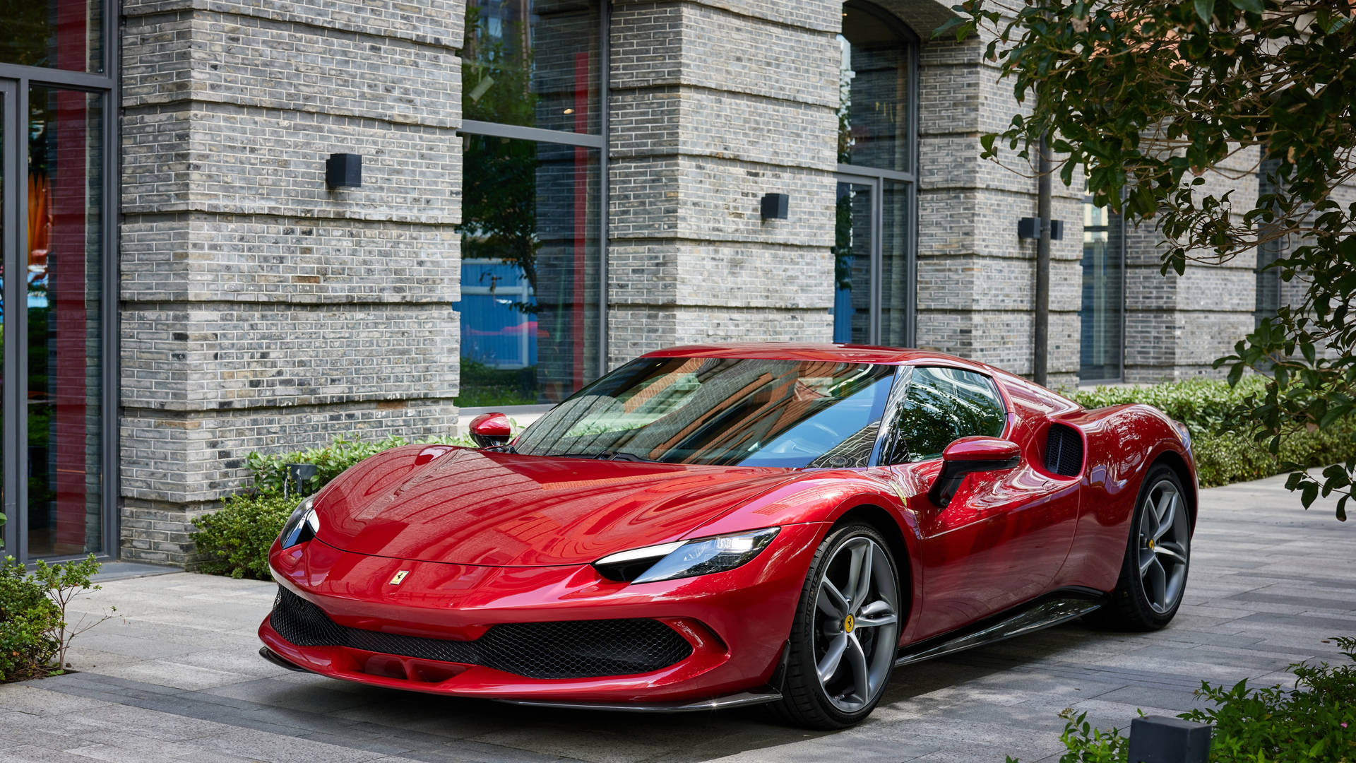 Изображение на Ferrari 296 GTB 4K лаптоп кола