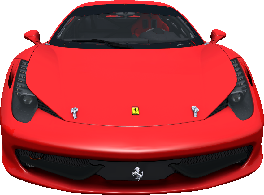 Червено Ferrari отпред Тапет