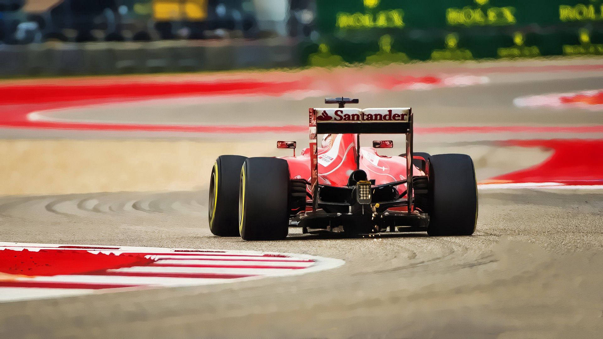 Ferrari Formula 1 състезателна кола Тапет