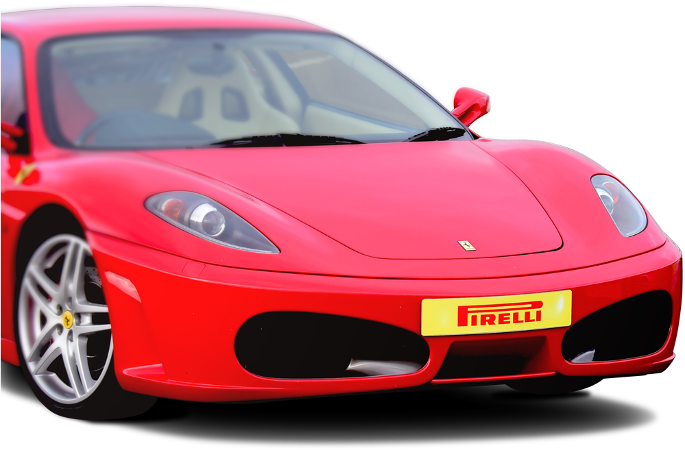 Червено Ferrari отпред Тапет