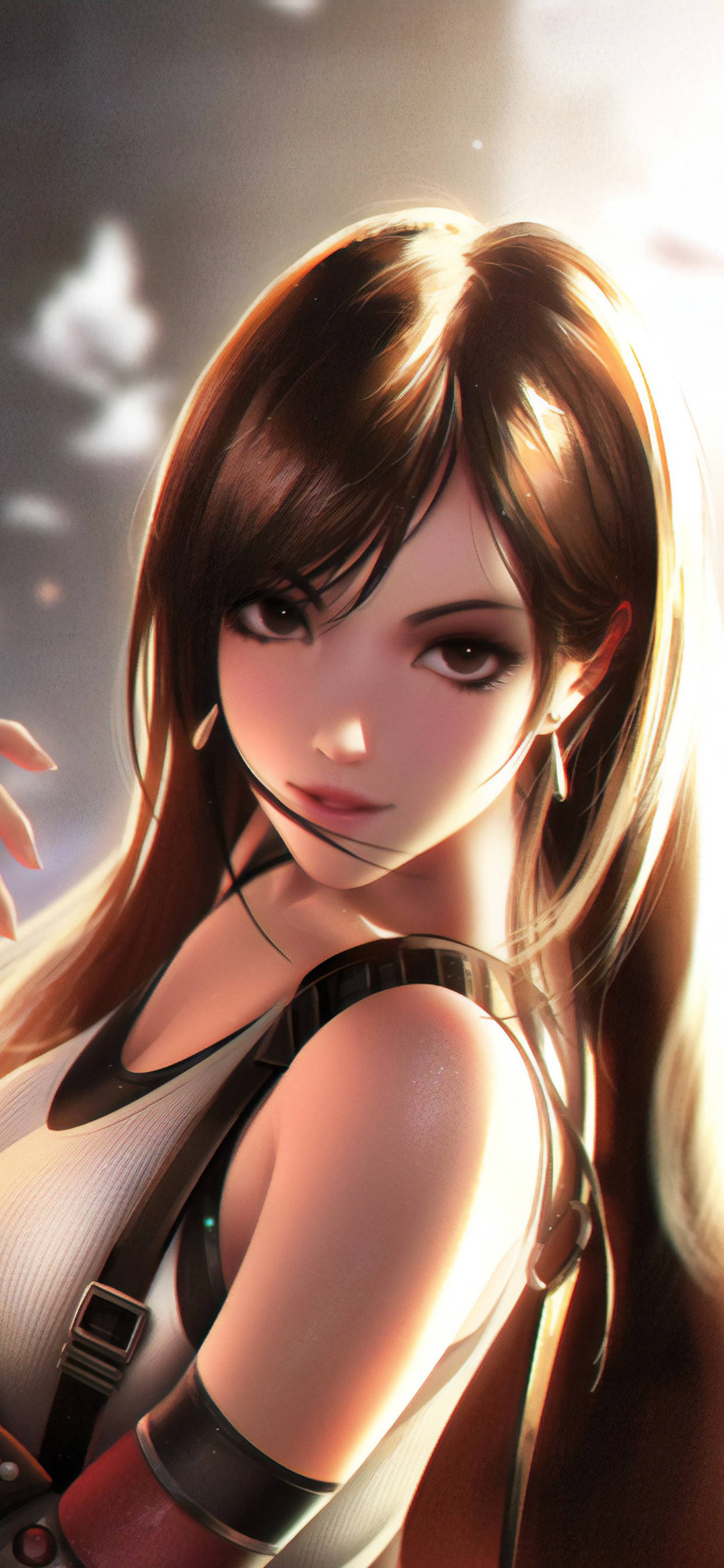 Final Fantasy iPhone Красива Tifa Тапет