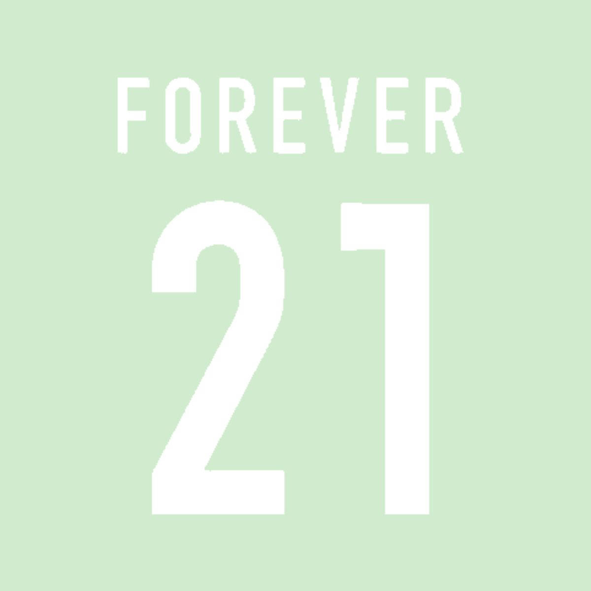 Forever 21 мятно-зеленый Тапет