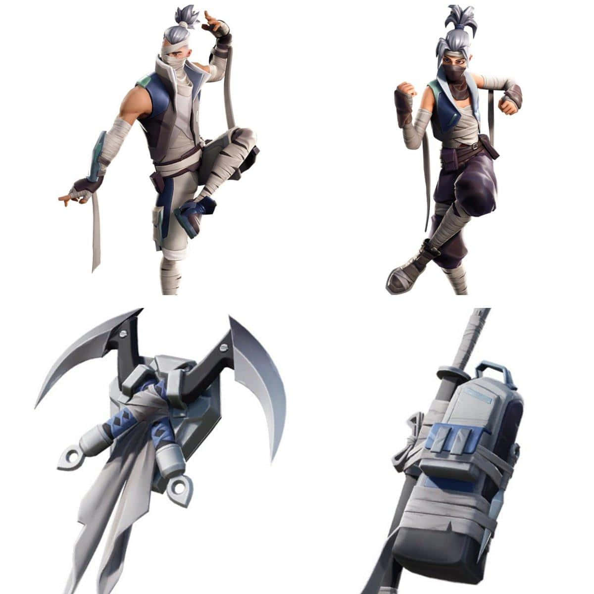 Fortnite Kuno с оръжия Тапет