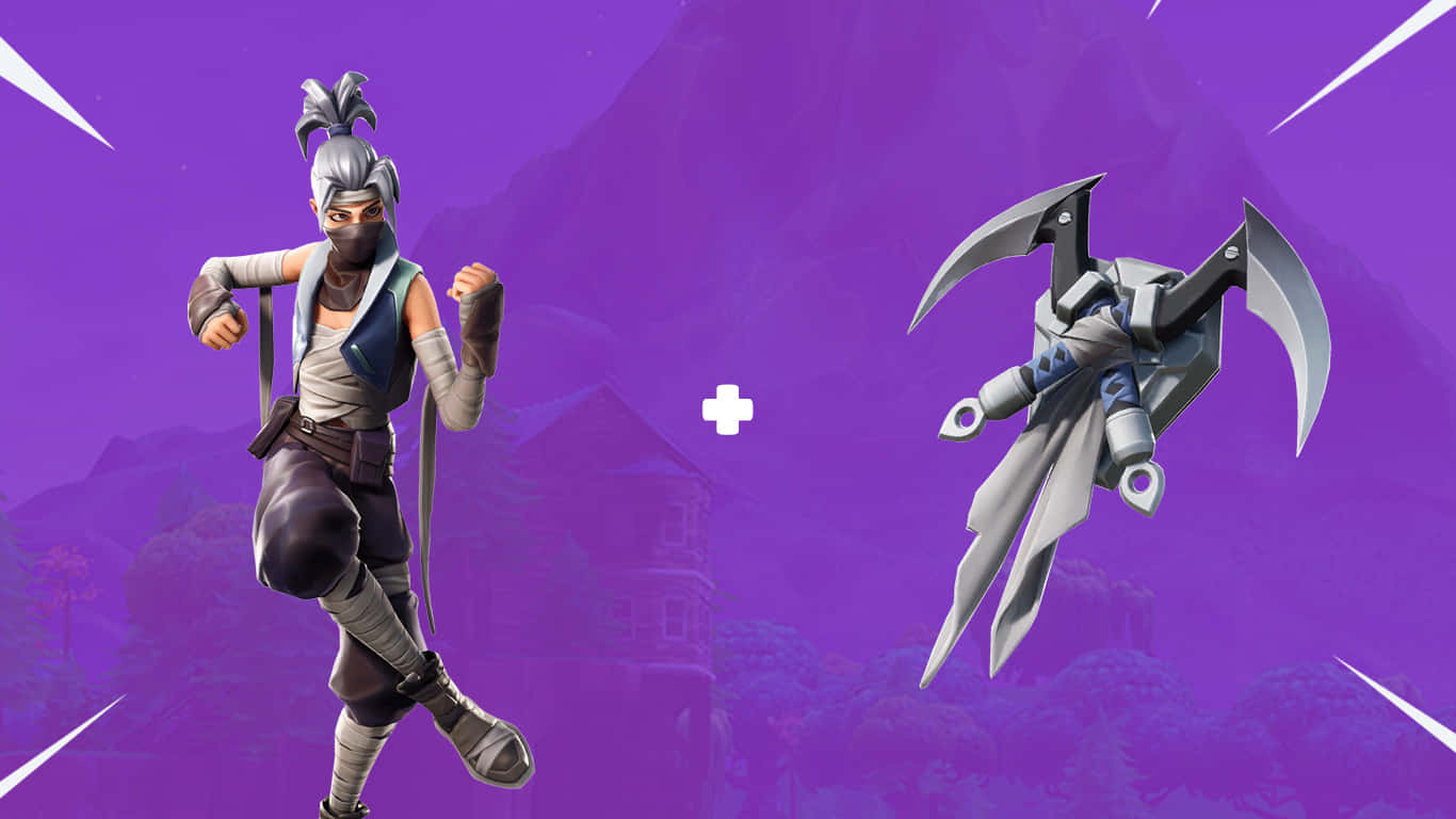Fortnite Kuno в лилаво Тапет