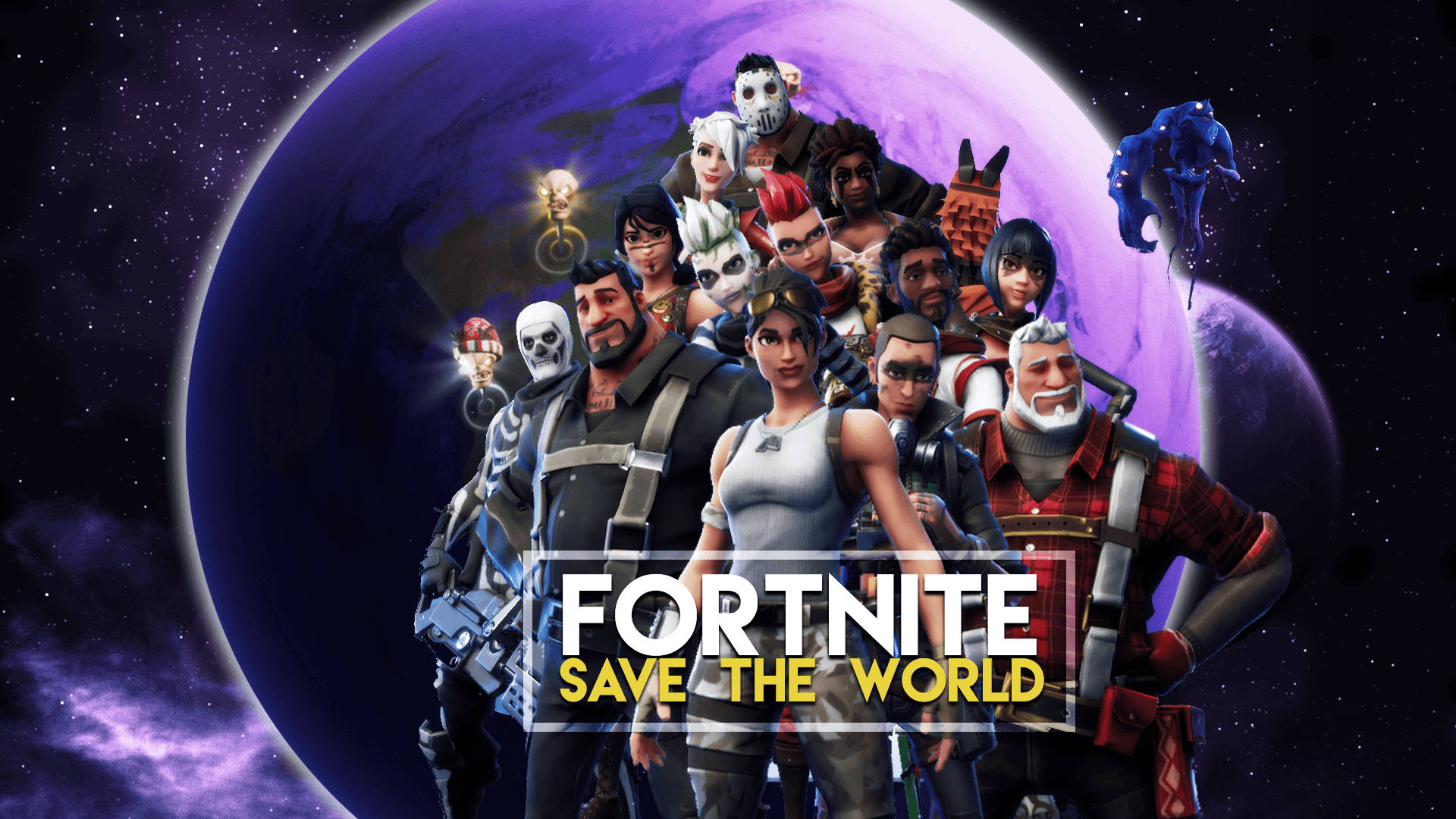 Спаси света във Fortnite Тапет