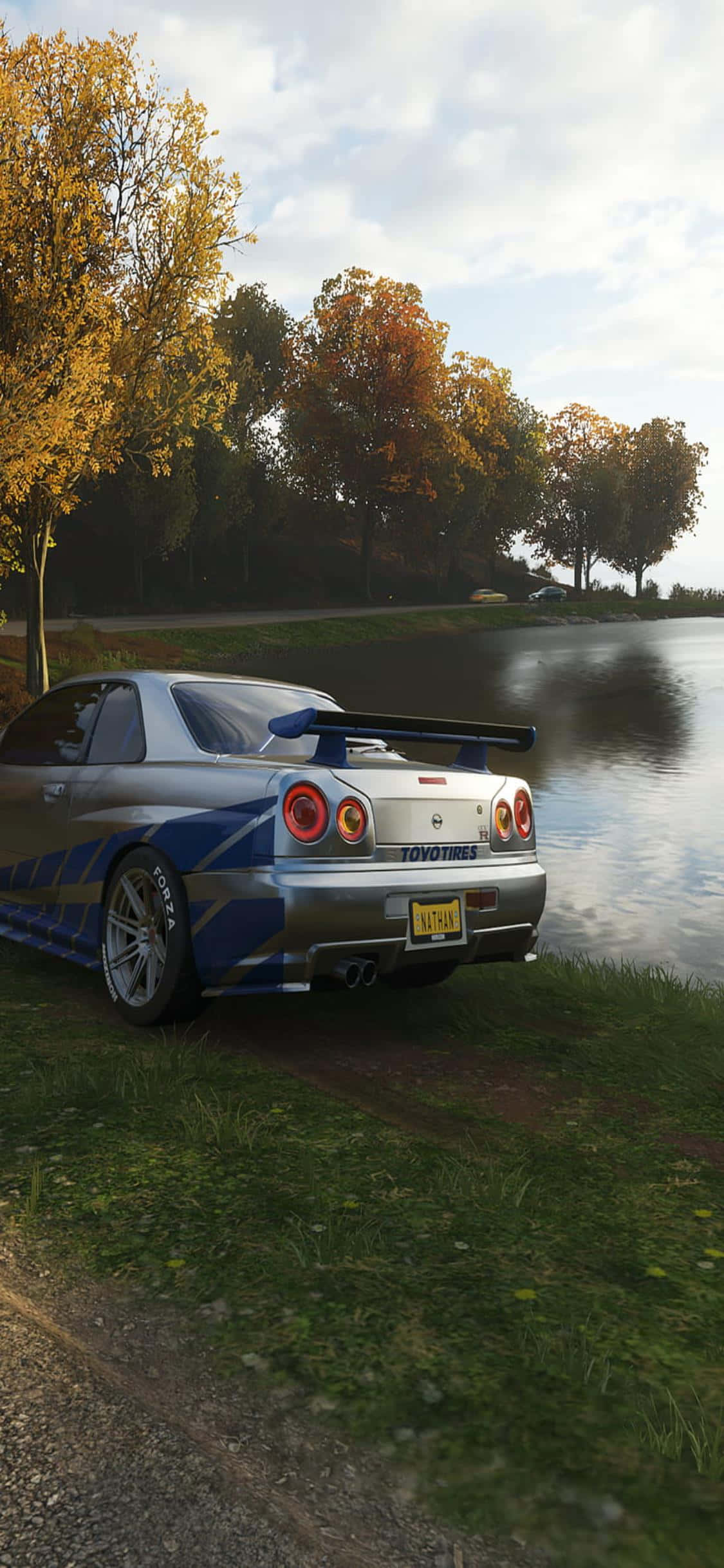 Играй Forza Horizon 4 на iPhone Xs Тапет