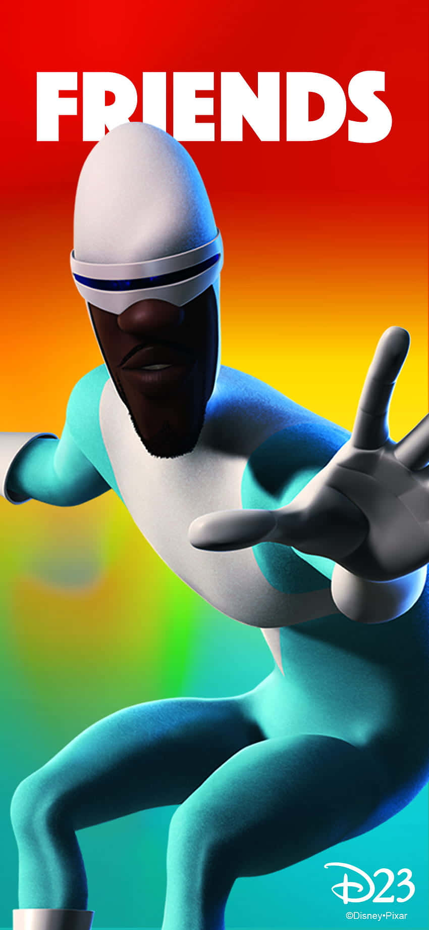 Frozone Сладък Съвпадащ Най-добър Приятел Начален Екран Идея Тапет