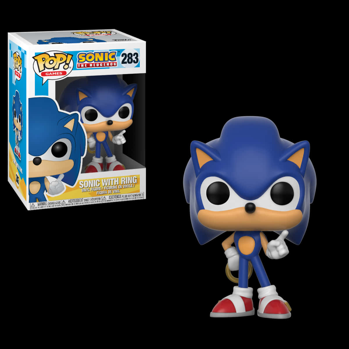 Фигурка Funko Pop Sonic с Пръстен Тапет