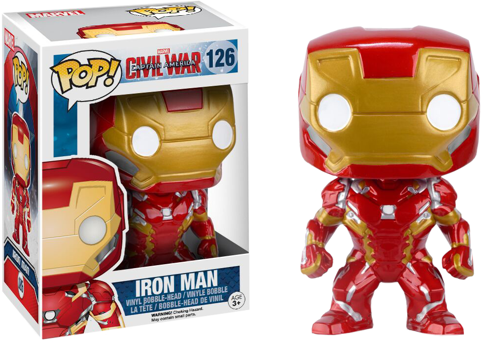 Funko Pop Vinyl фигурка на Железния човек Тапет