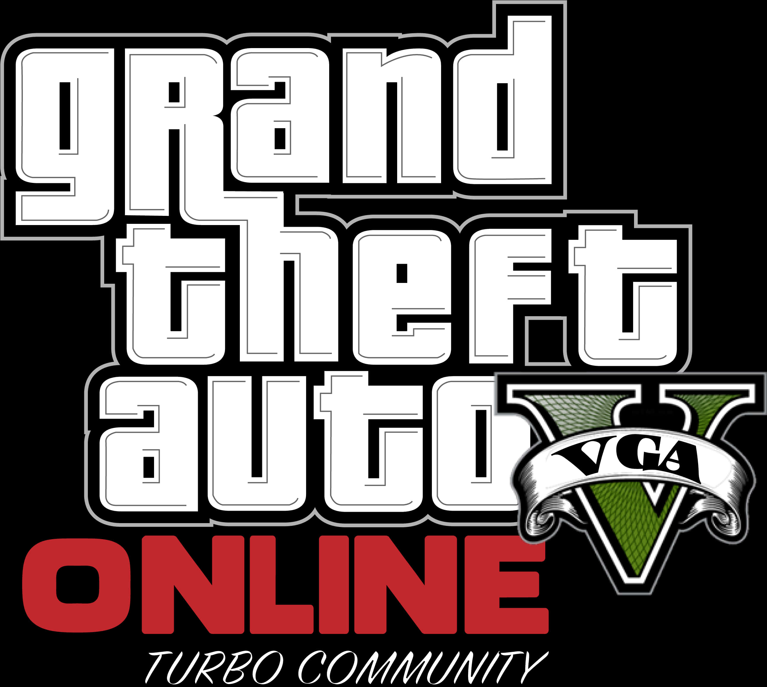 Лого на G T A Online Turbo Community Тапет
