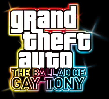 G T A The Ballad of Gay Tony Лого Тапет