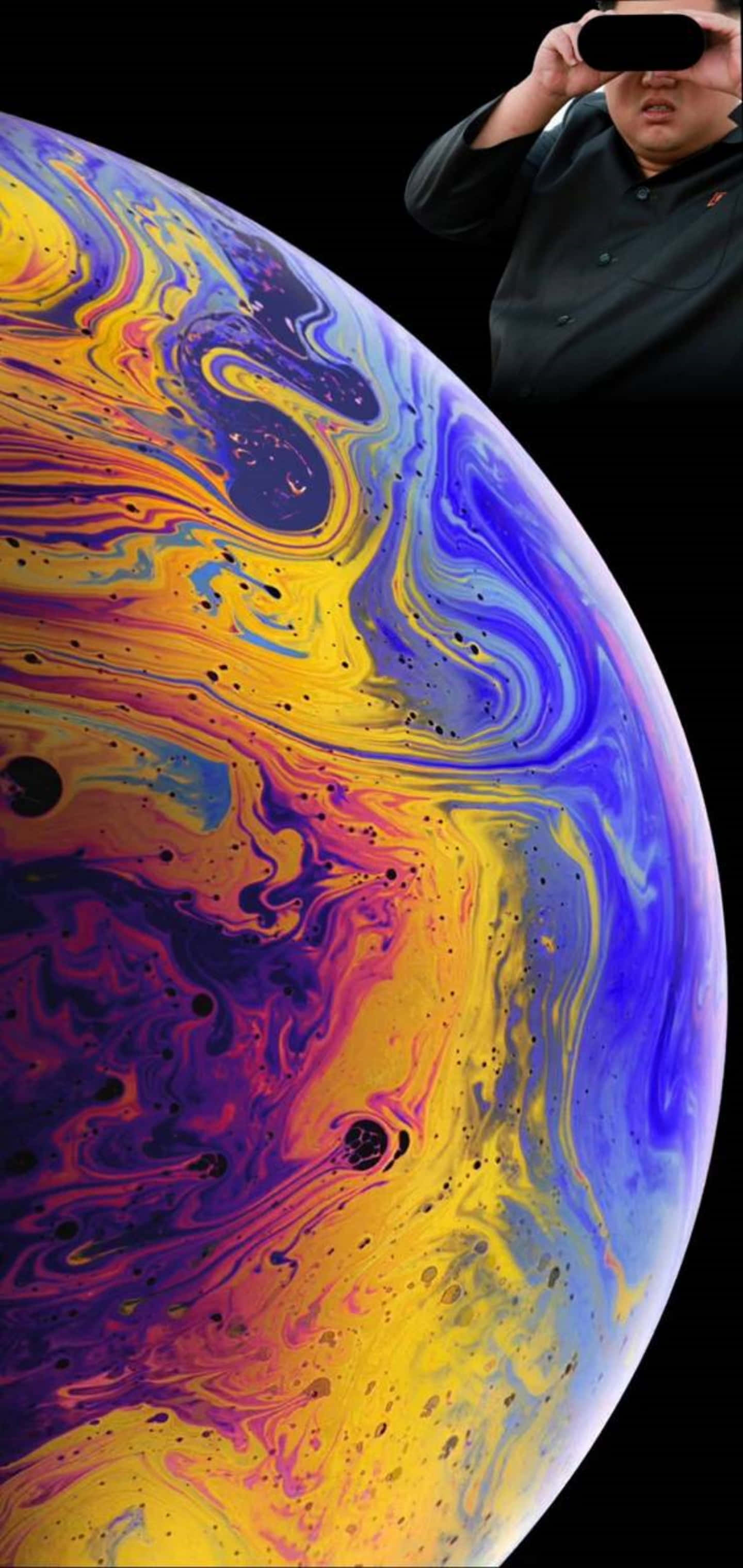 Уловете блясъка на света с впечатляващия Galaxy S10 Plus Тапет