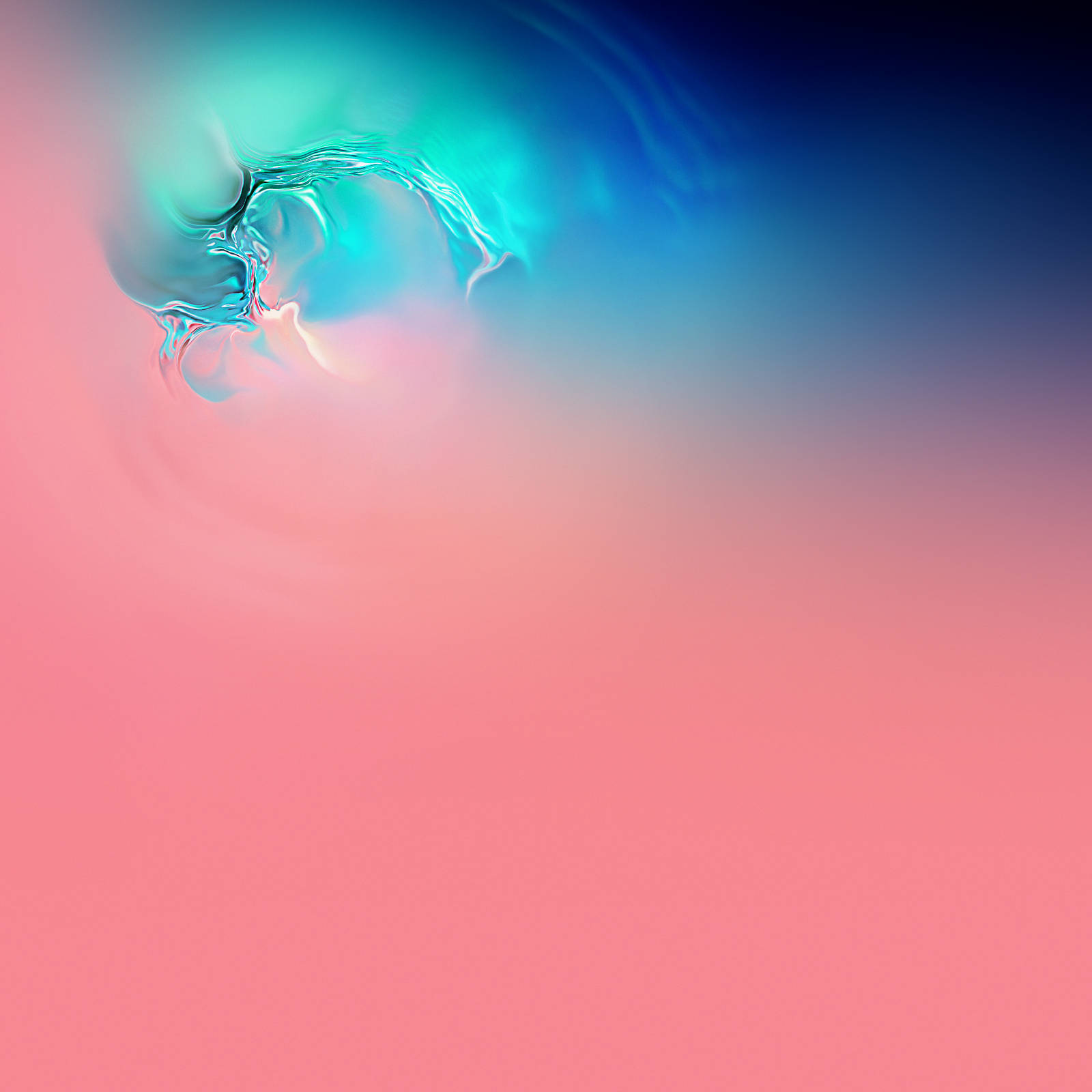 Galaxy S10 Розово над Синьо Тапет