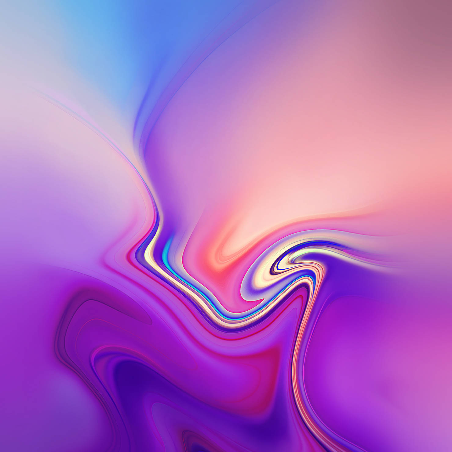 Galaxy S10 Цветна Абстракция Тапет