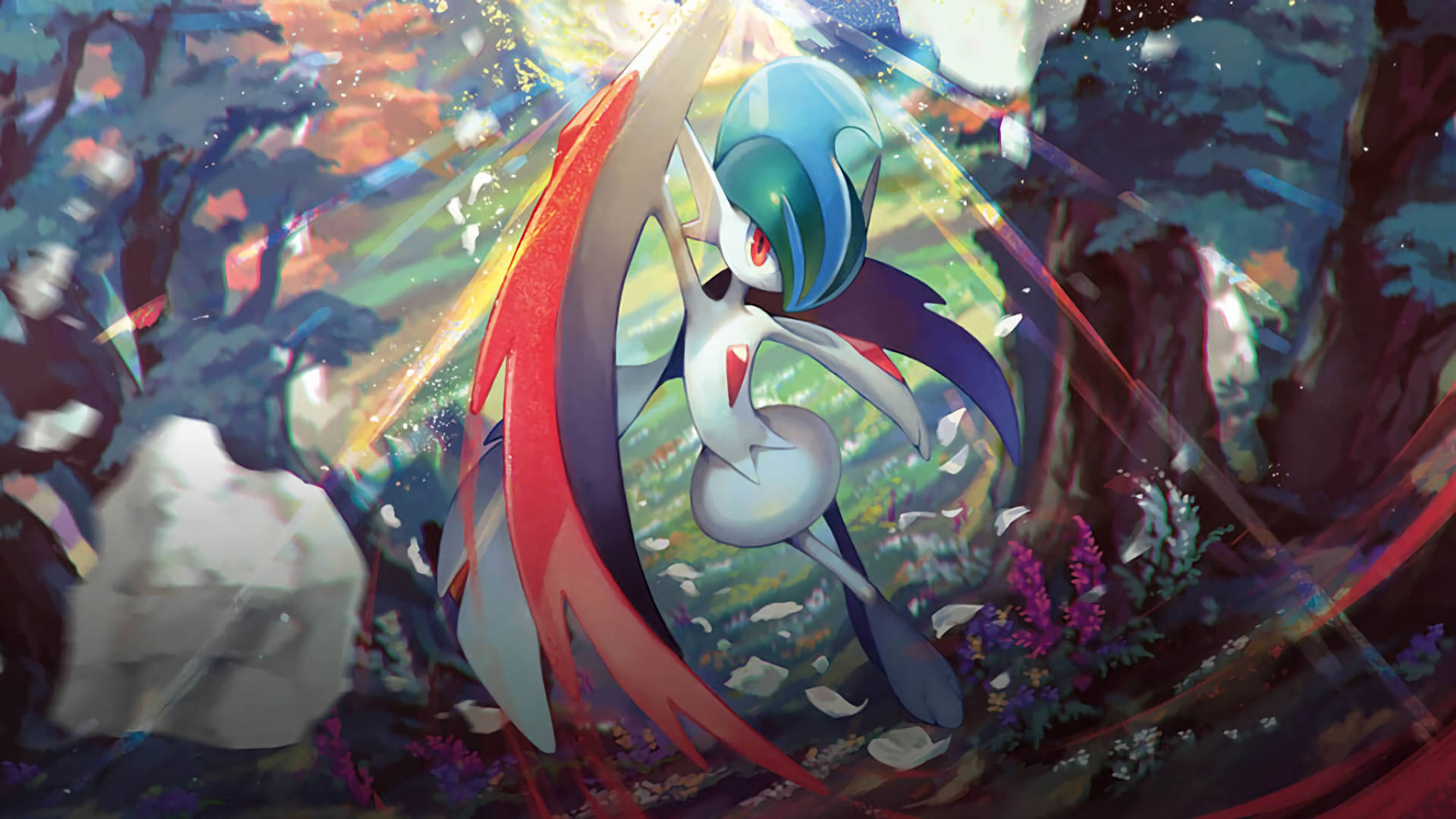 Gallade Разрязва Тапет
