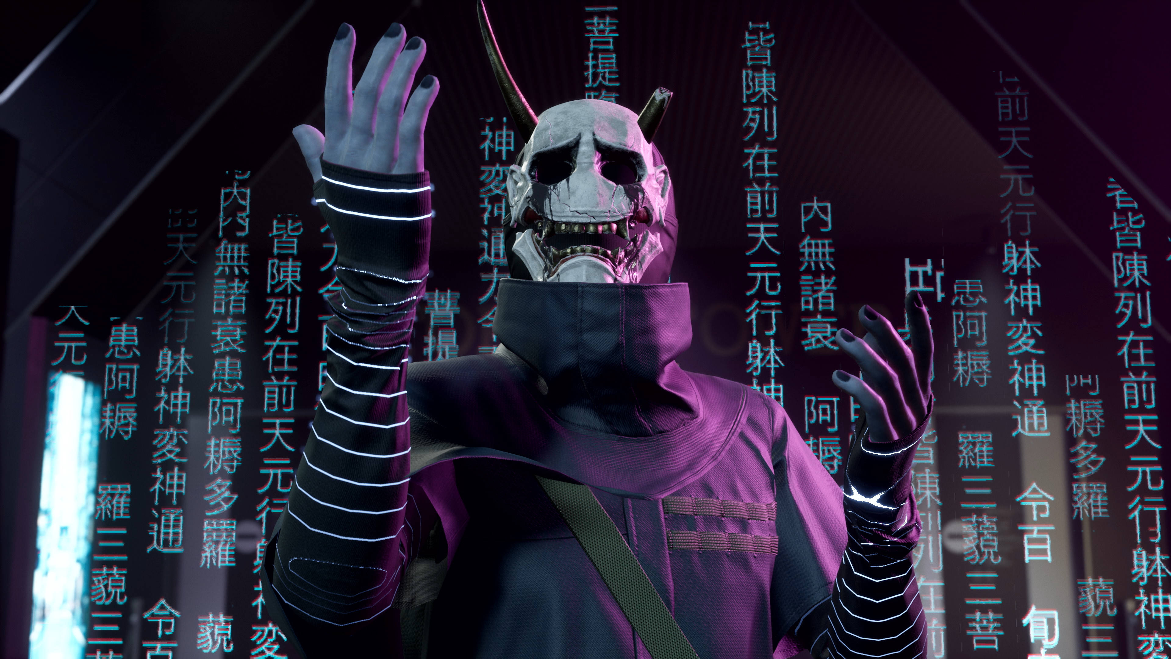Ghostwire Tokyo Hannya Зло Тапет