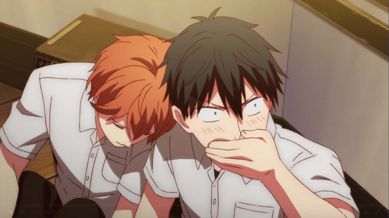 Given Anime Mafuyu и Ritsuka Still Тапет