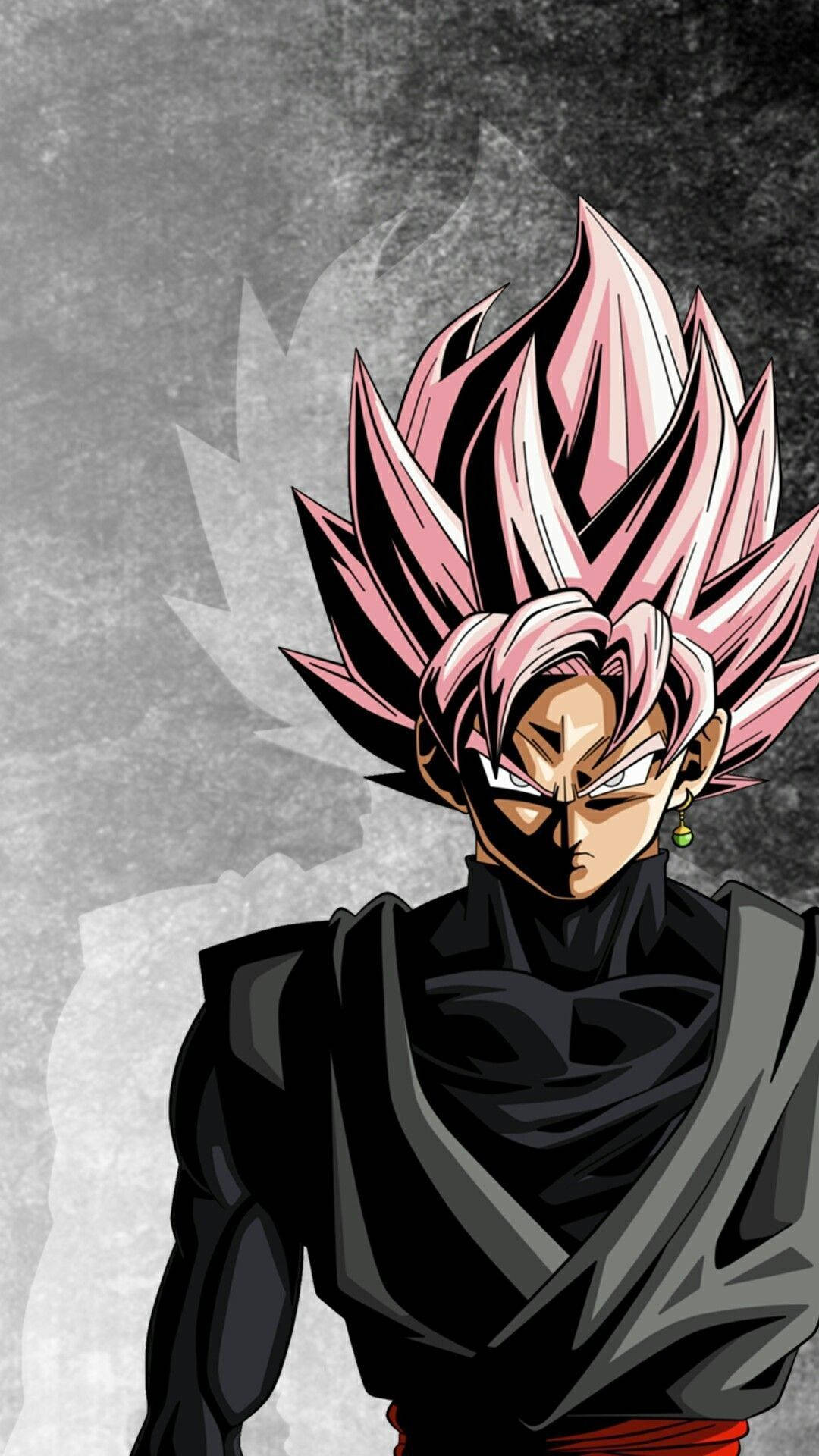 Goku Black Rose за iPhone Тапет