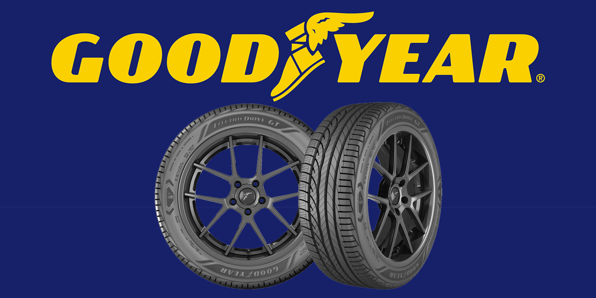 Лого на Goodyear с гуми Тапет