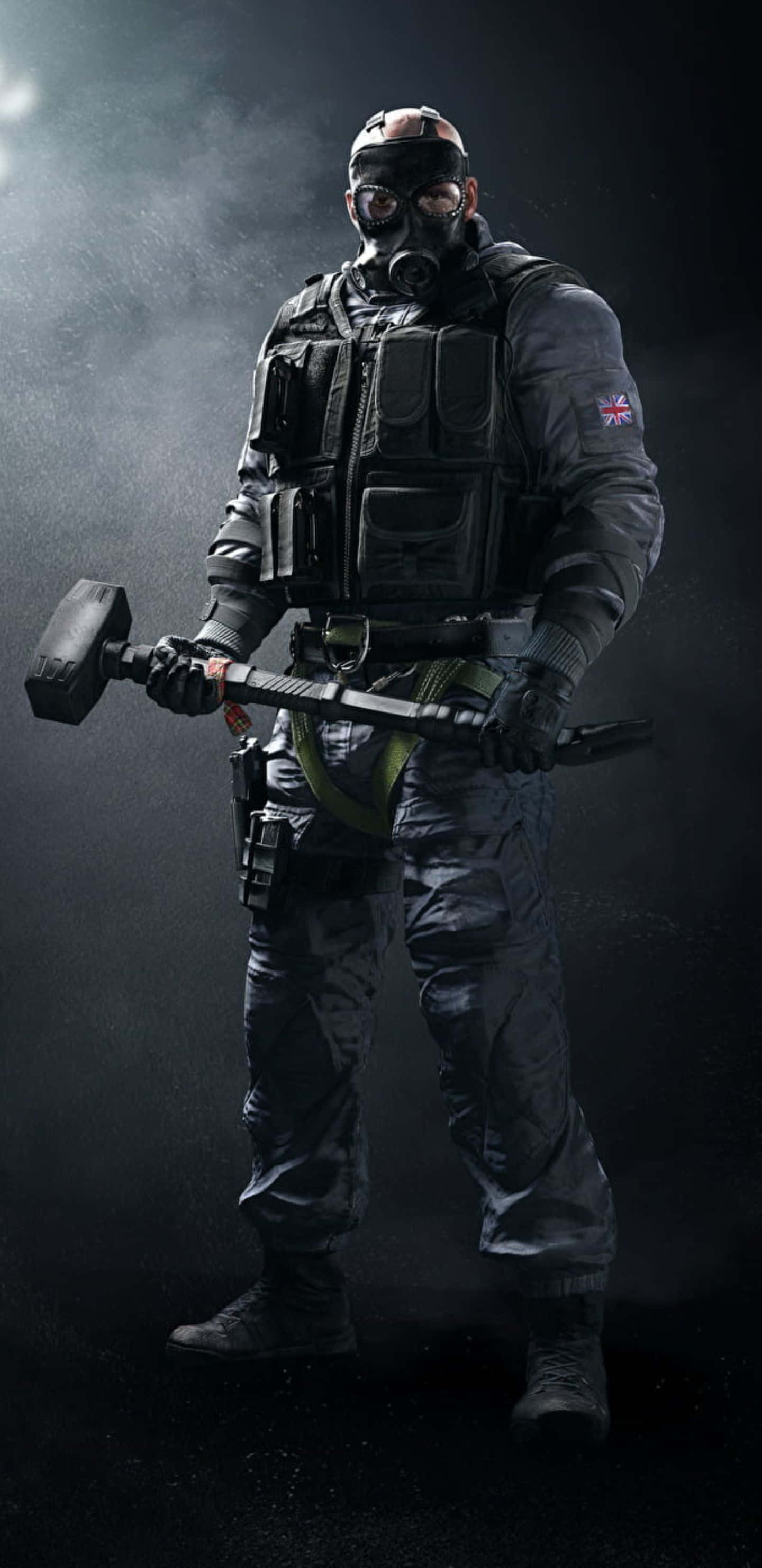 Вълнение и действие на Google Pixel 3xL с Rainbow Six Siege Тапет