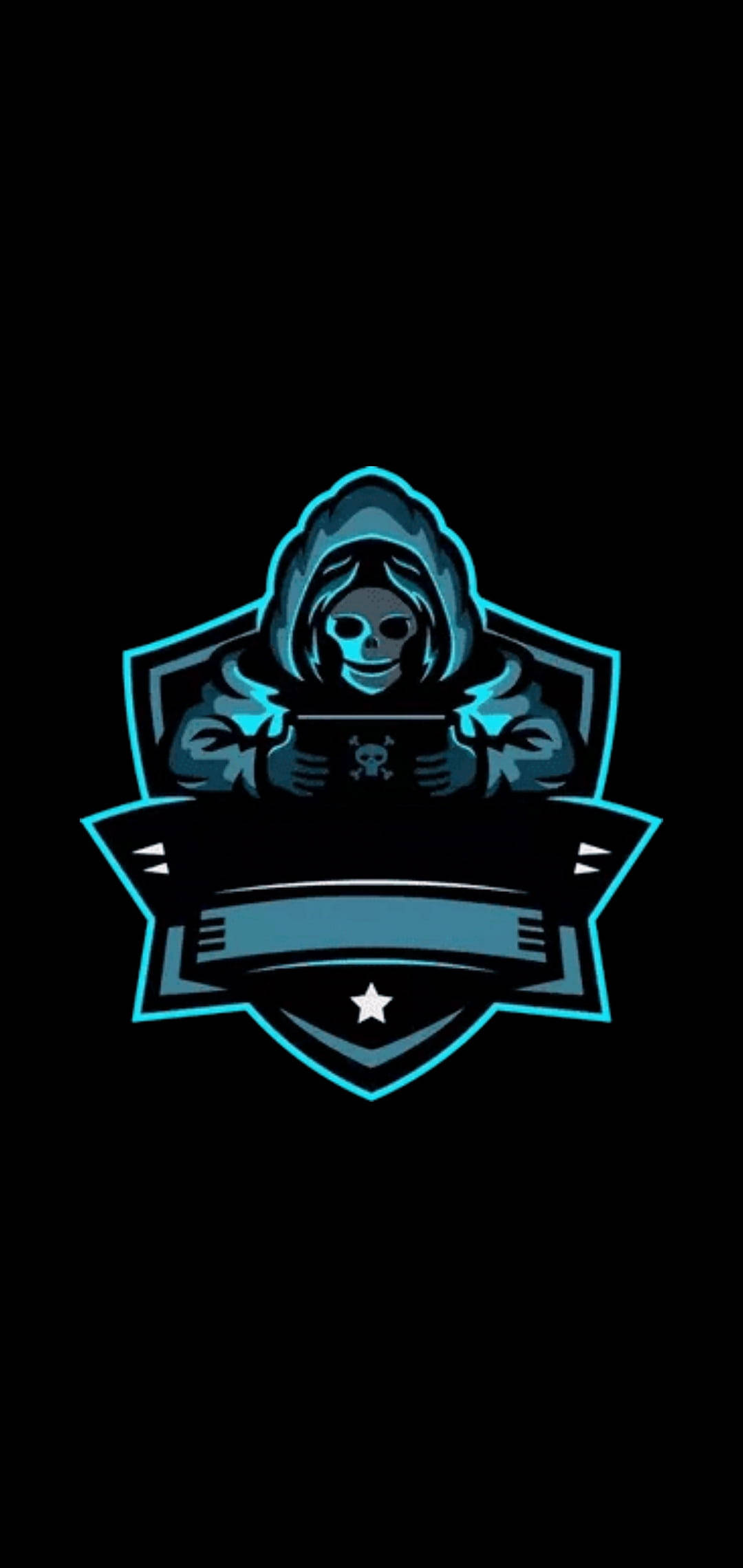 Grim Reaper Gaming Logo HD Тапет