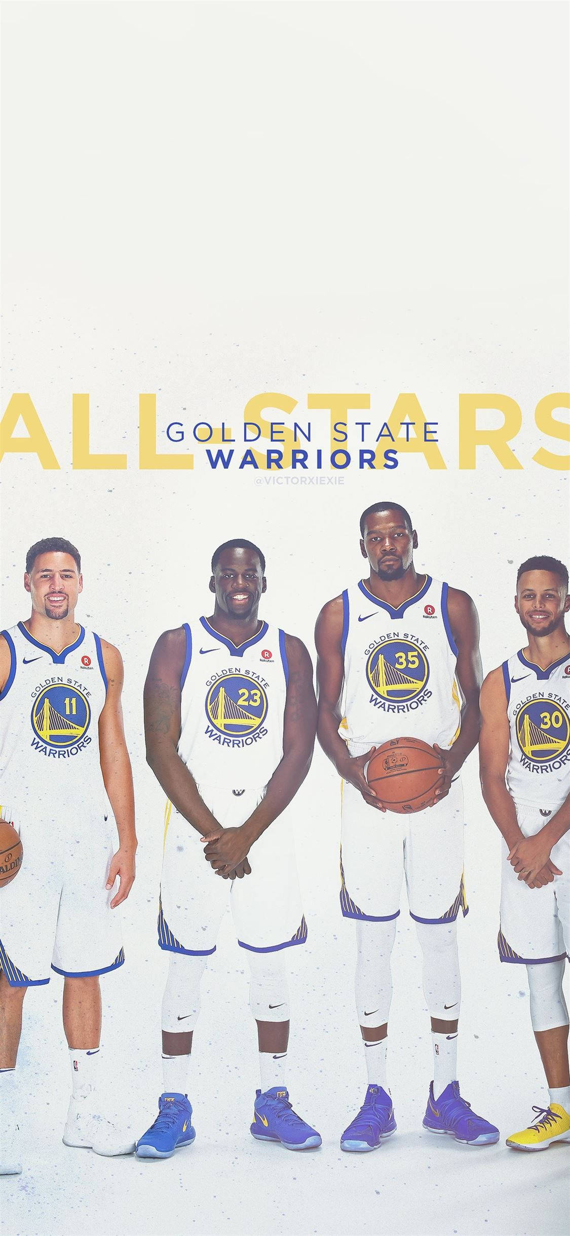 Клей Томпсън GSW Вси звезди Тапет