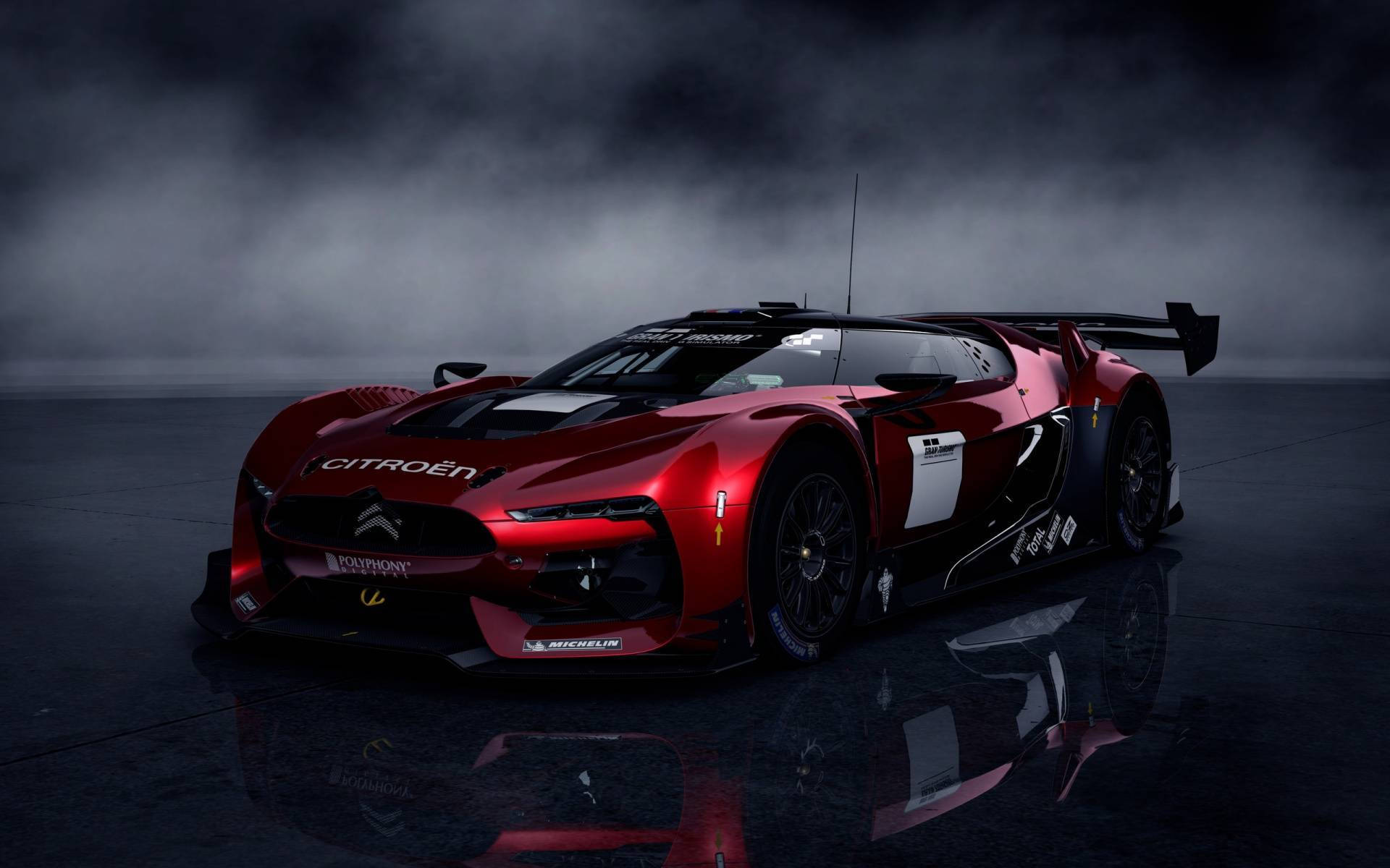Готина спортна кола GT от Citroen Тапет