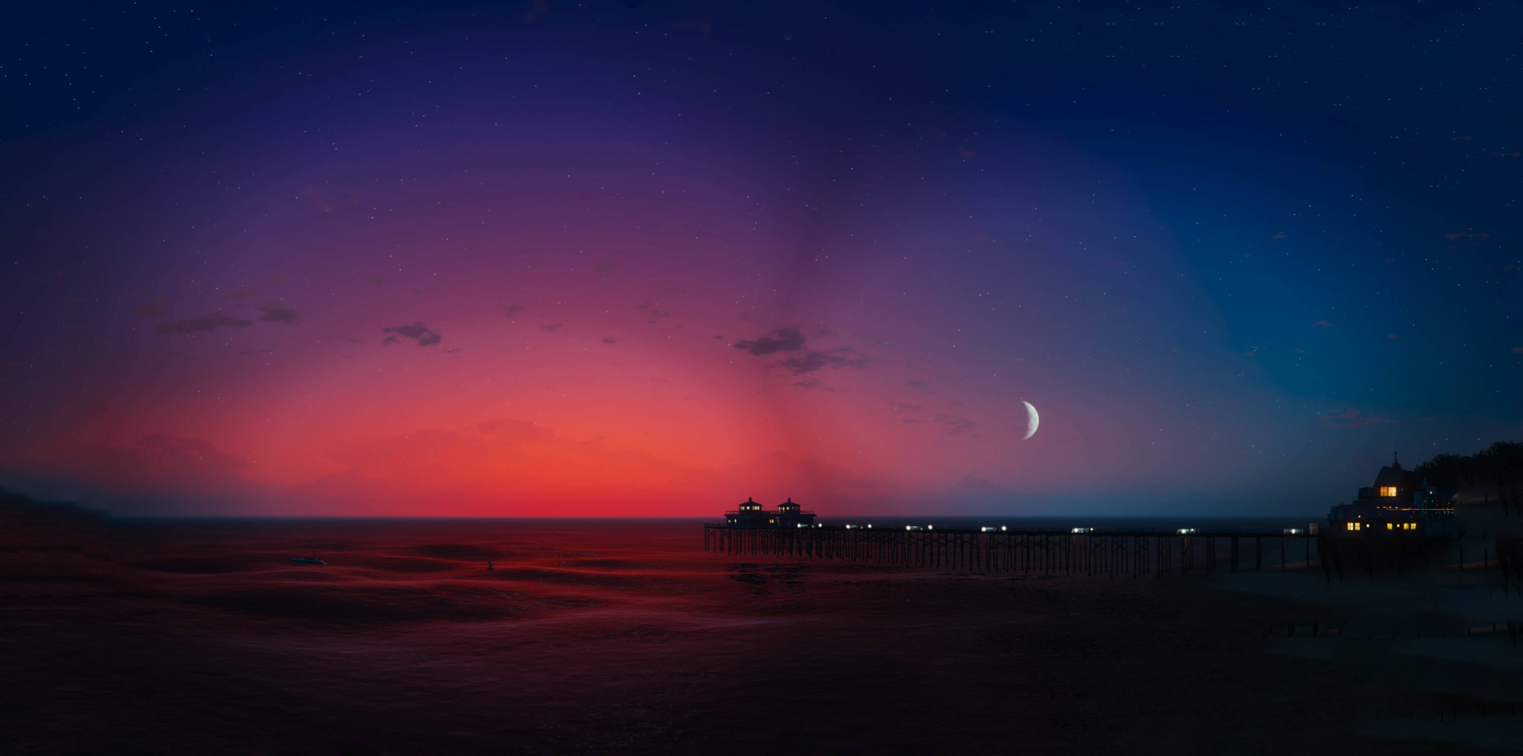 Готина GTA ниска вода Тапет