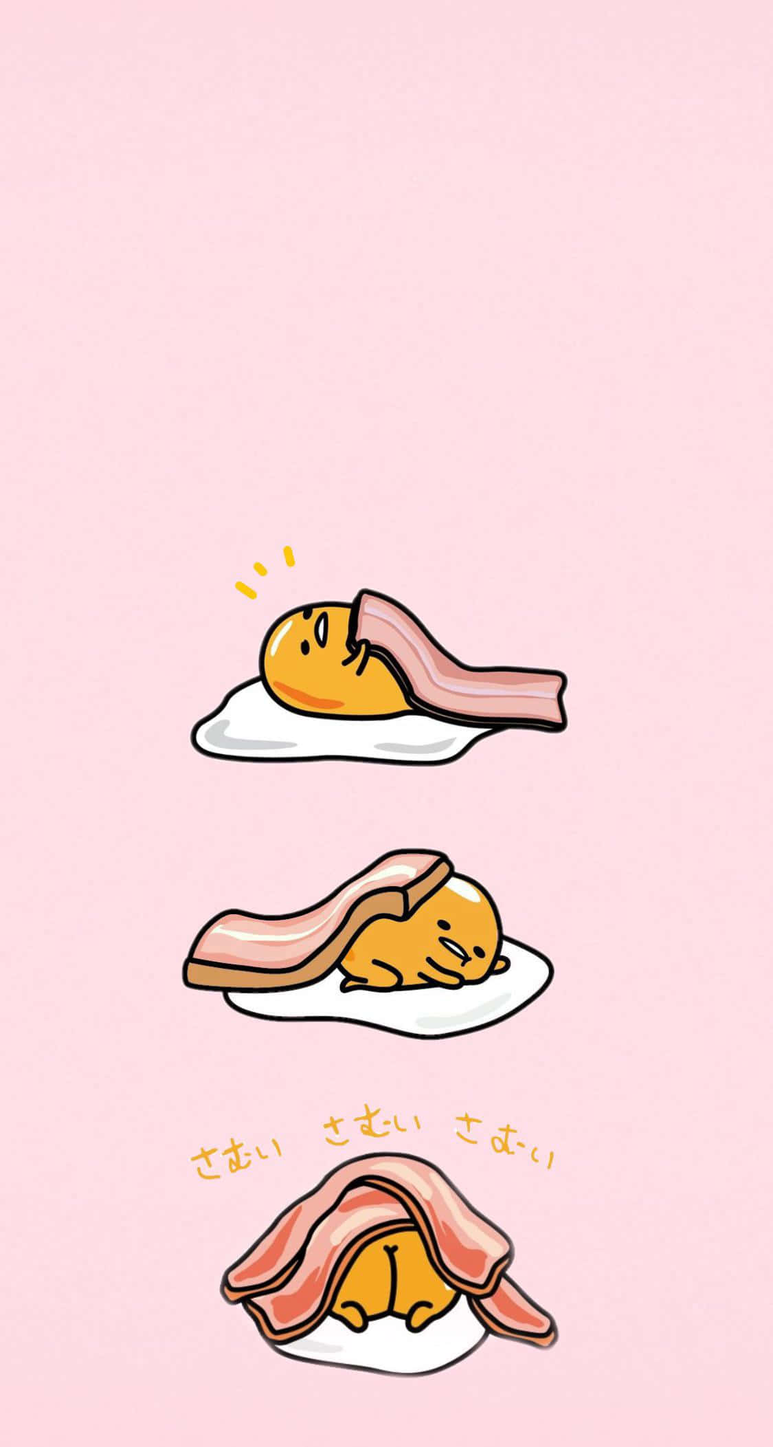 Подобрете технологичната си игра с Gudetama Phone Тапет