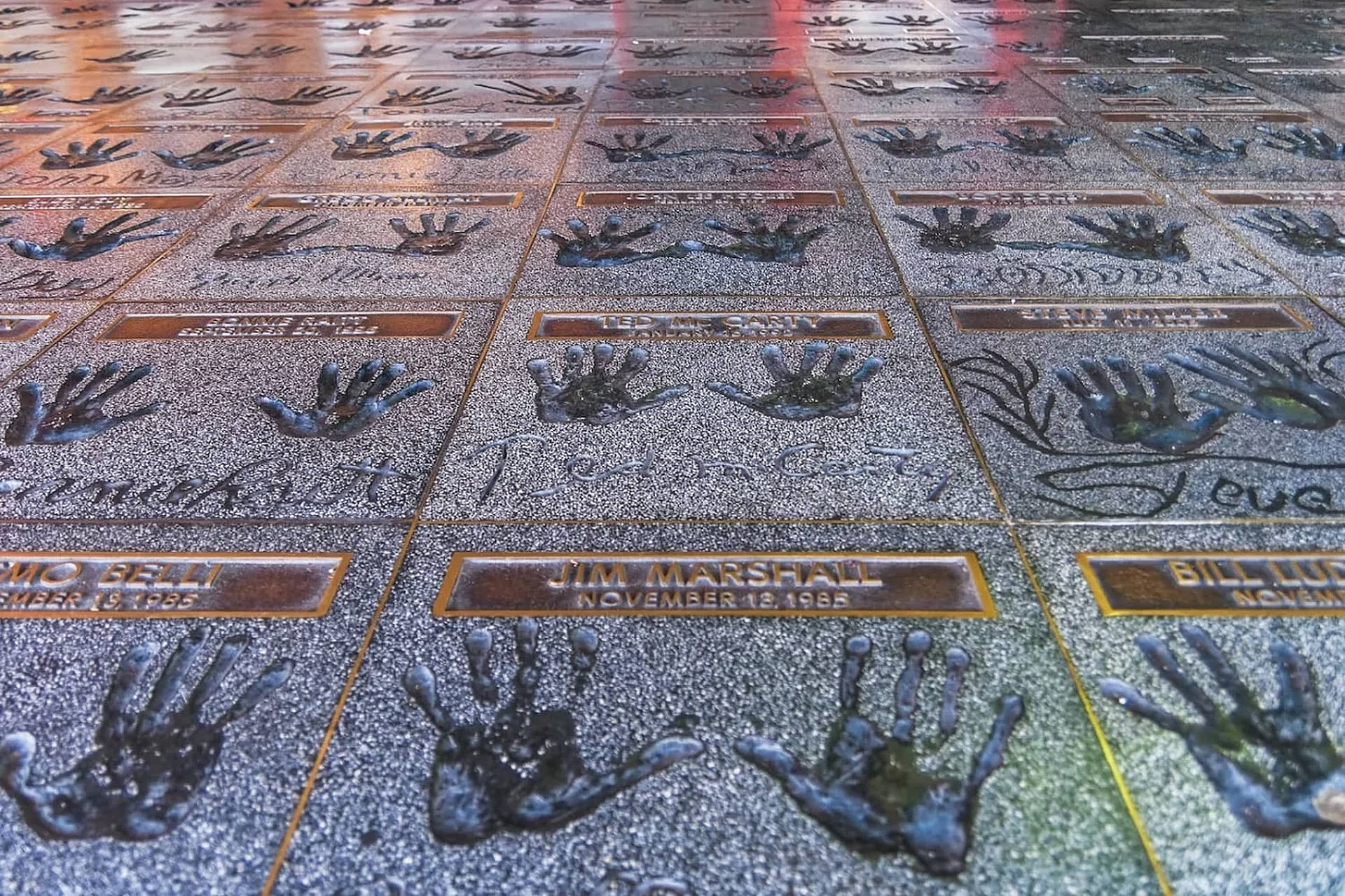Сънсет Булевард Guitar Center Тапет