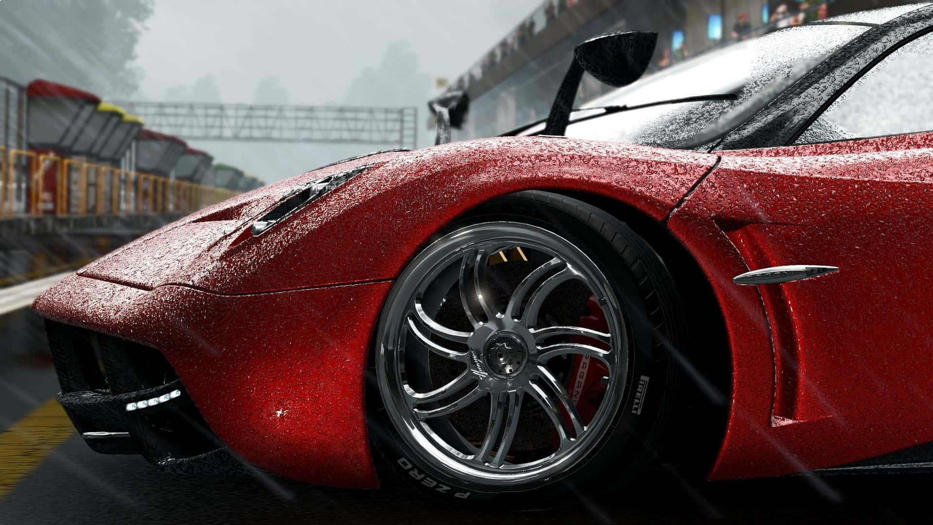 HD Project Cars Червен Forza фон Тапет