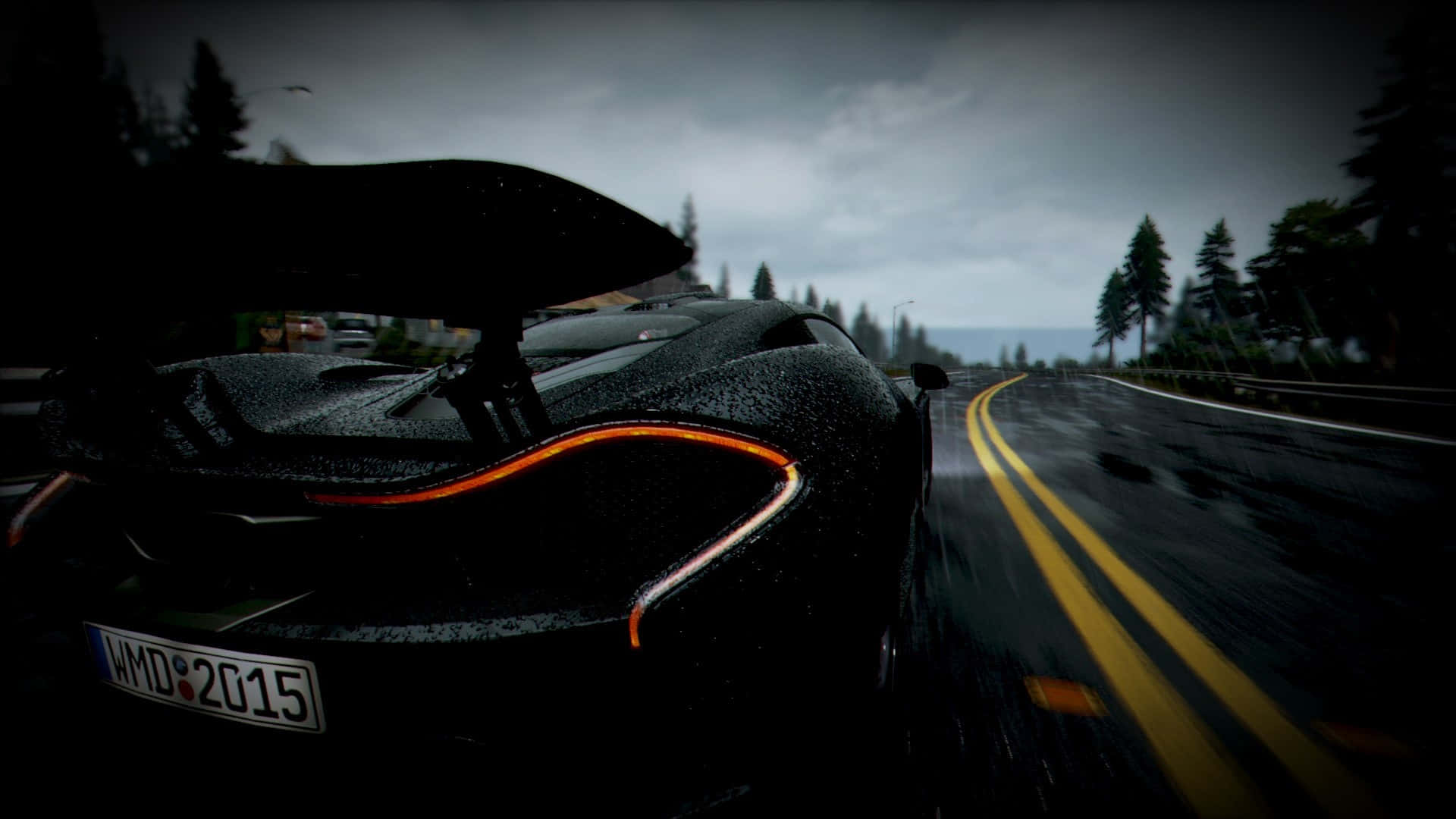 HD Project Cars McLaren P1 на пътя Тапет