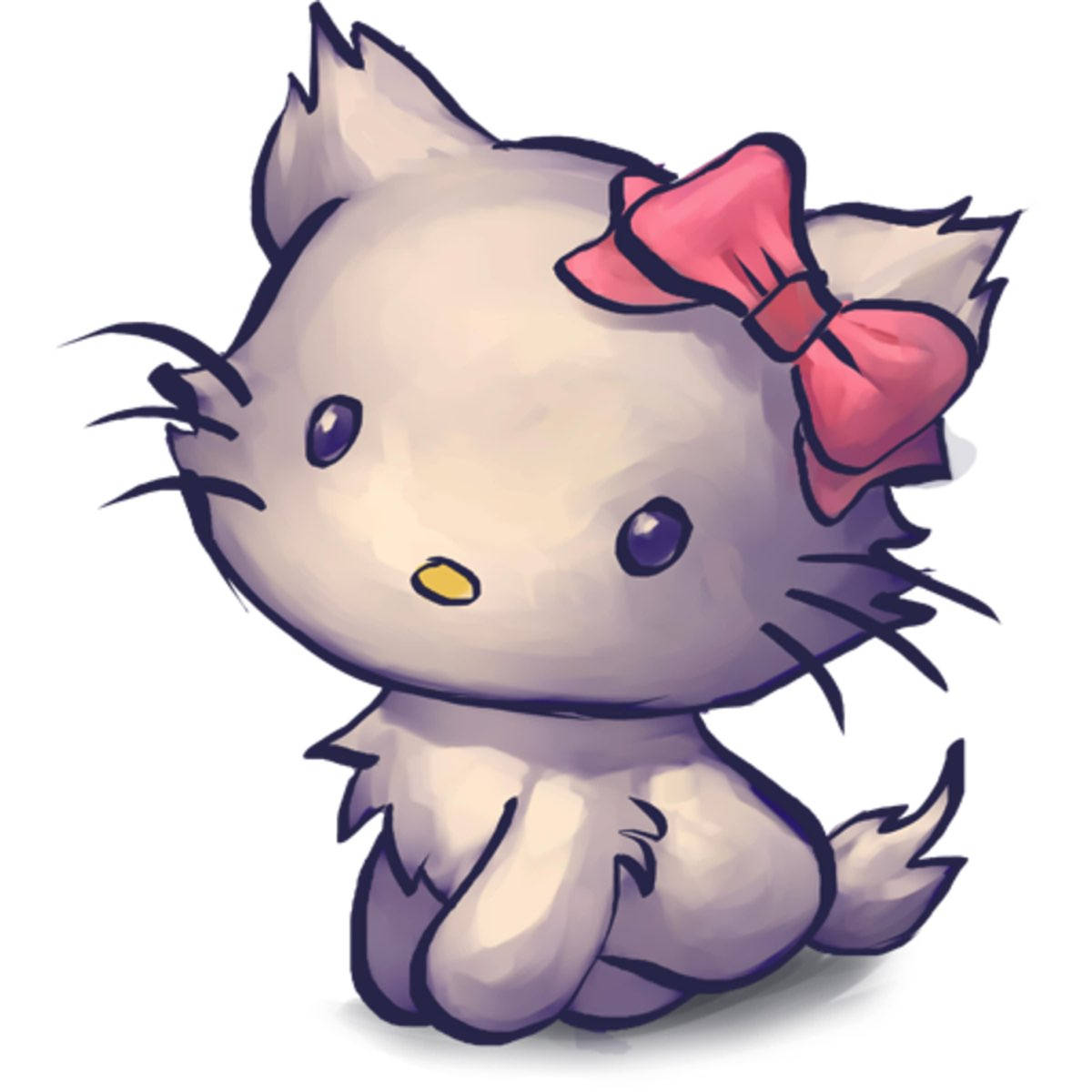 Графично изкуство Hello Kitty за Хелоуин Тапет