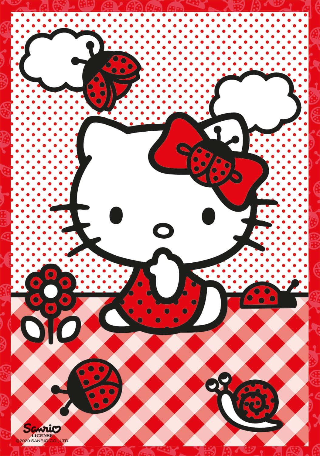 Сладка и очарователна Hello Kitty Тапет