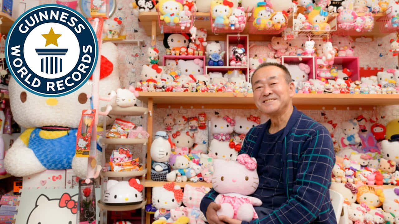 Hello Kitty обича да се облича специално за специални поводи! Тапет