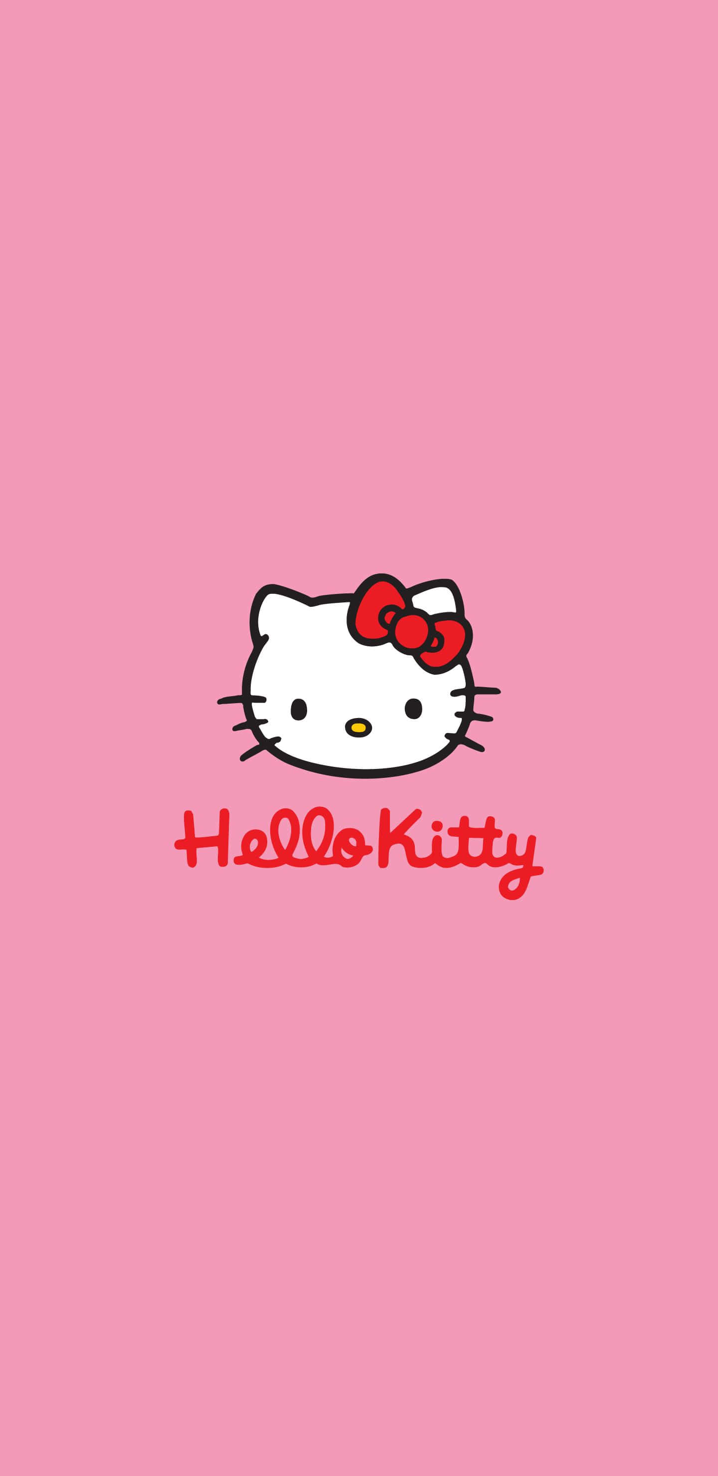 Телефон Hello Kitty Sanrio Тапет