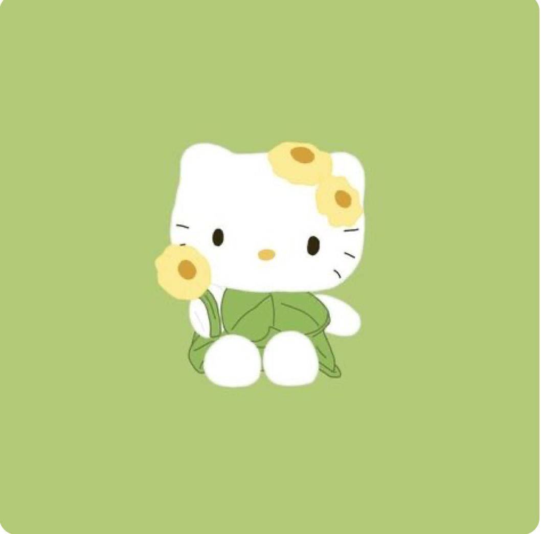 Природа и естетика Hello Kitty Тапет