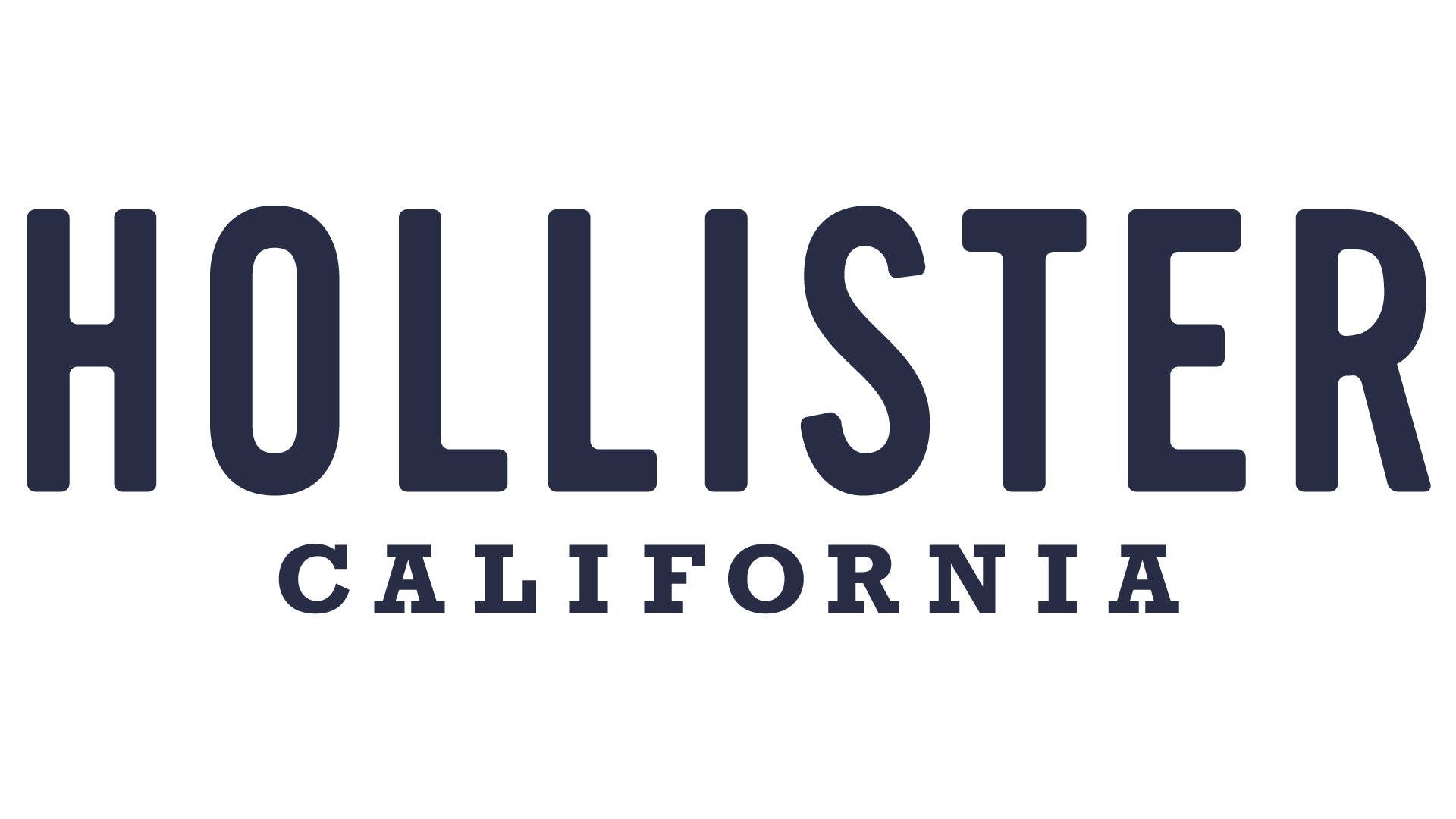 Hollister минималистичен чист логотип Тапет