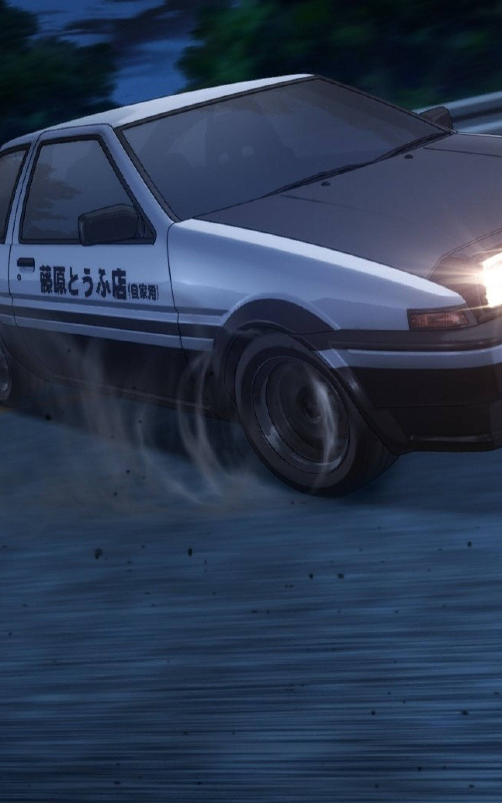 Initial D дрифт движение Тапет